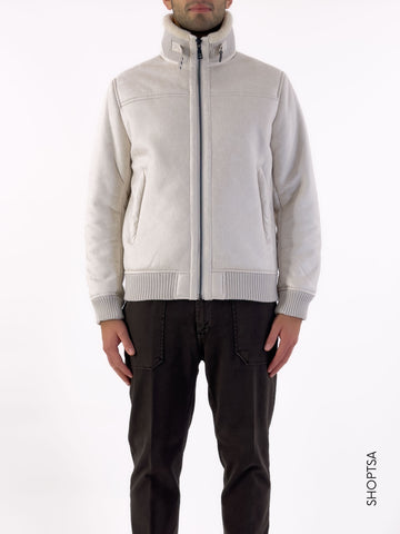 Eco sheepskin bomber jacket 1896 - SSEINSE