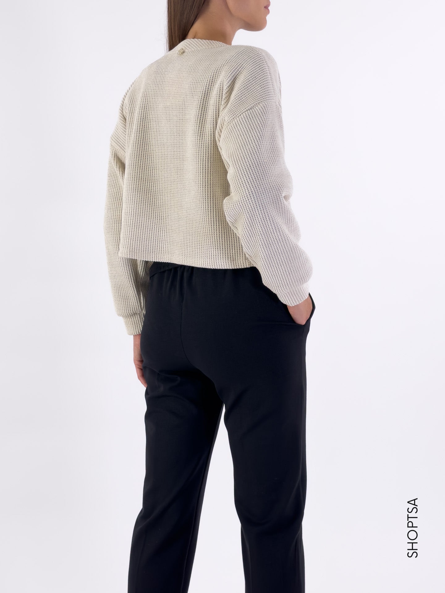 Short chenille cardigan - Angy Six