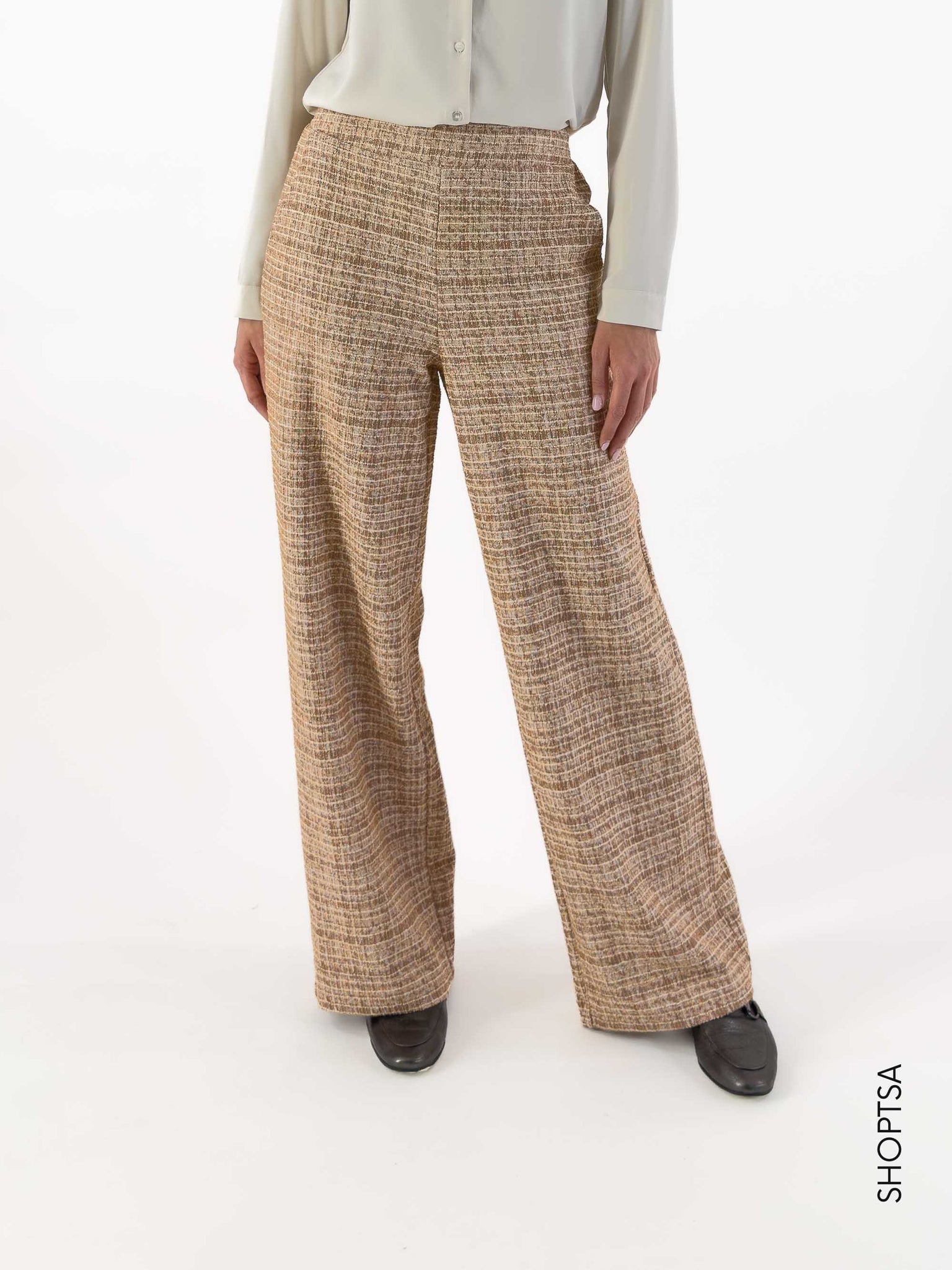 GREW tweed trousers - NÜMPH