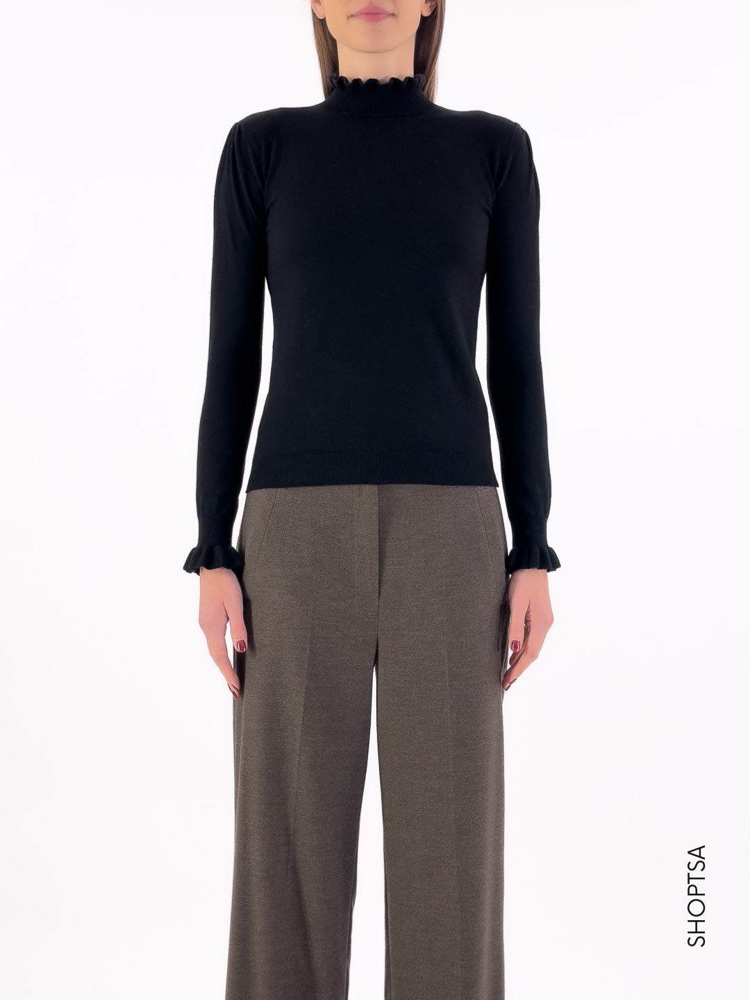 Fitted turtleneck 22228r - ViCOLO