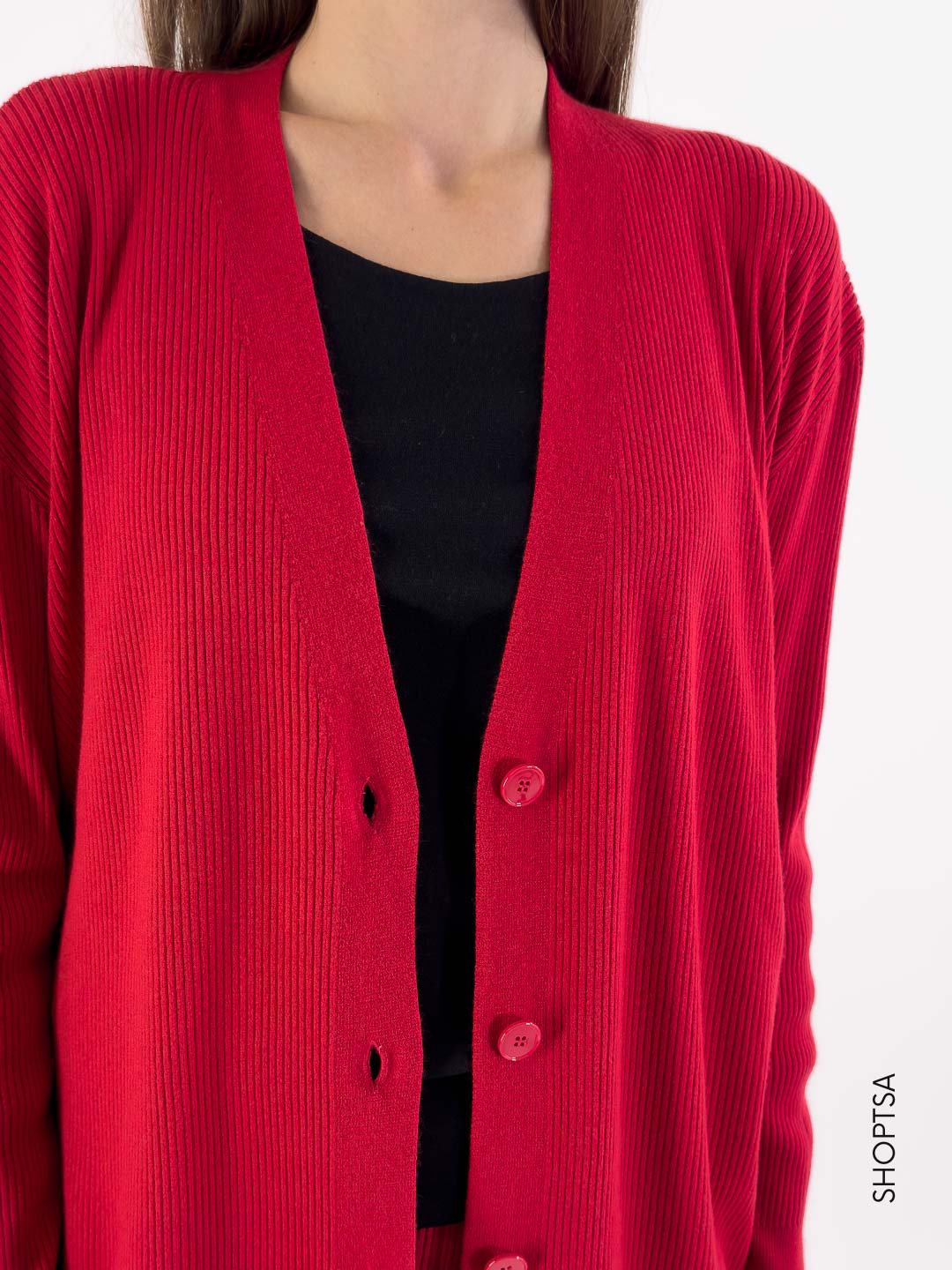 Coordinated set in ribbed viscose - ViCOLO