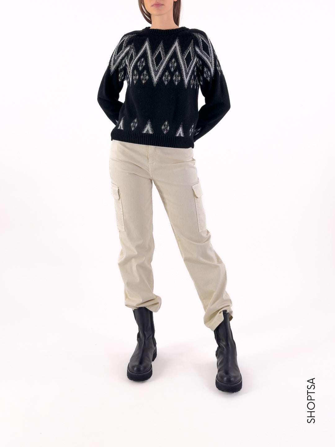 Xmas sweater 77076r - ViCOLO