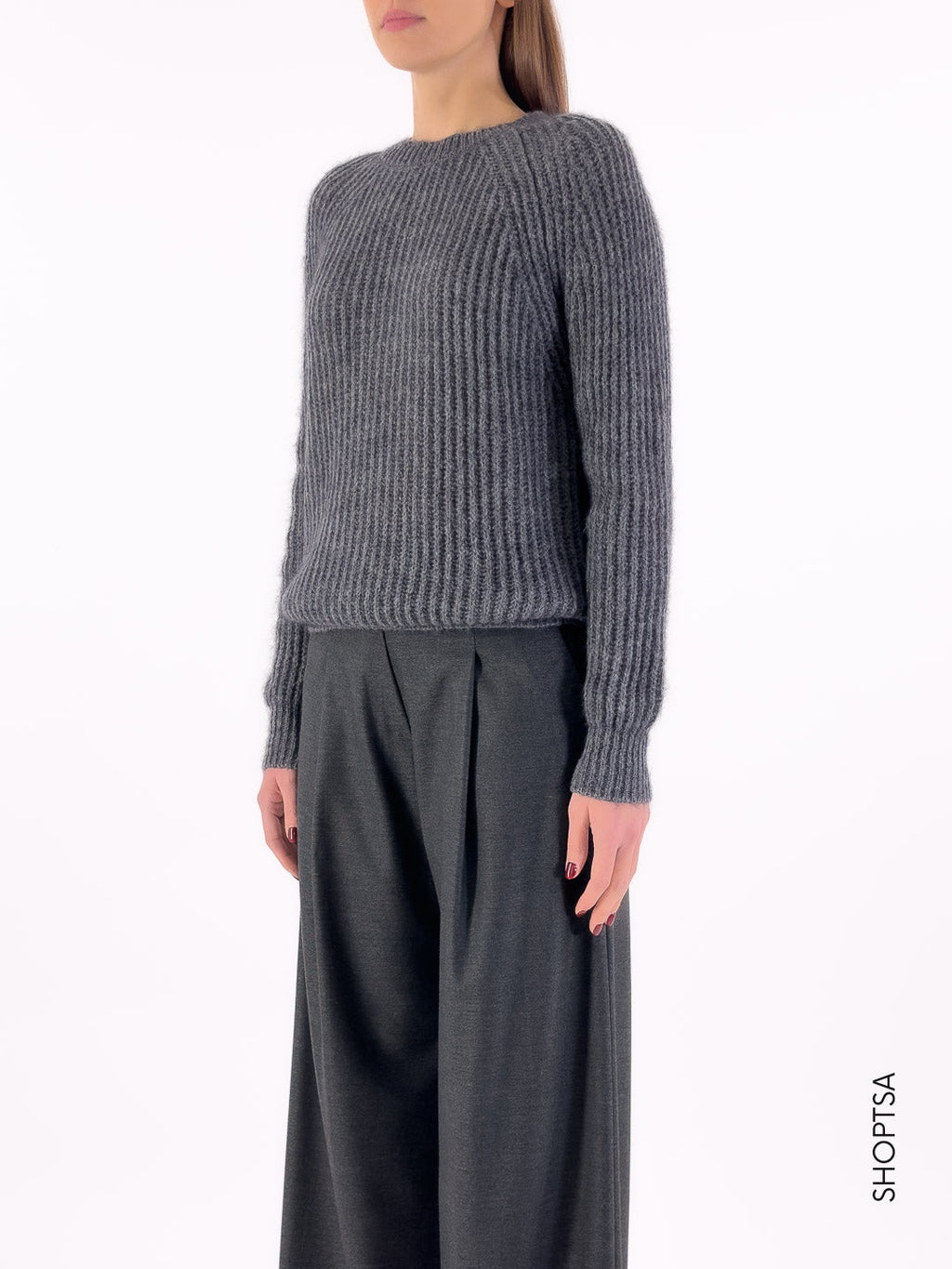 Maglione basico in lana - ViCOLO