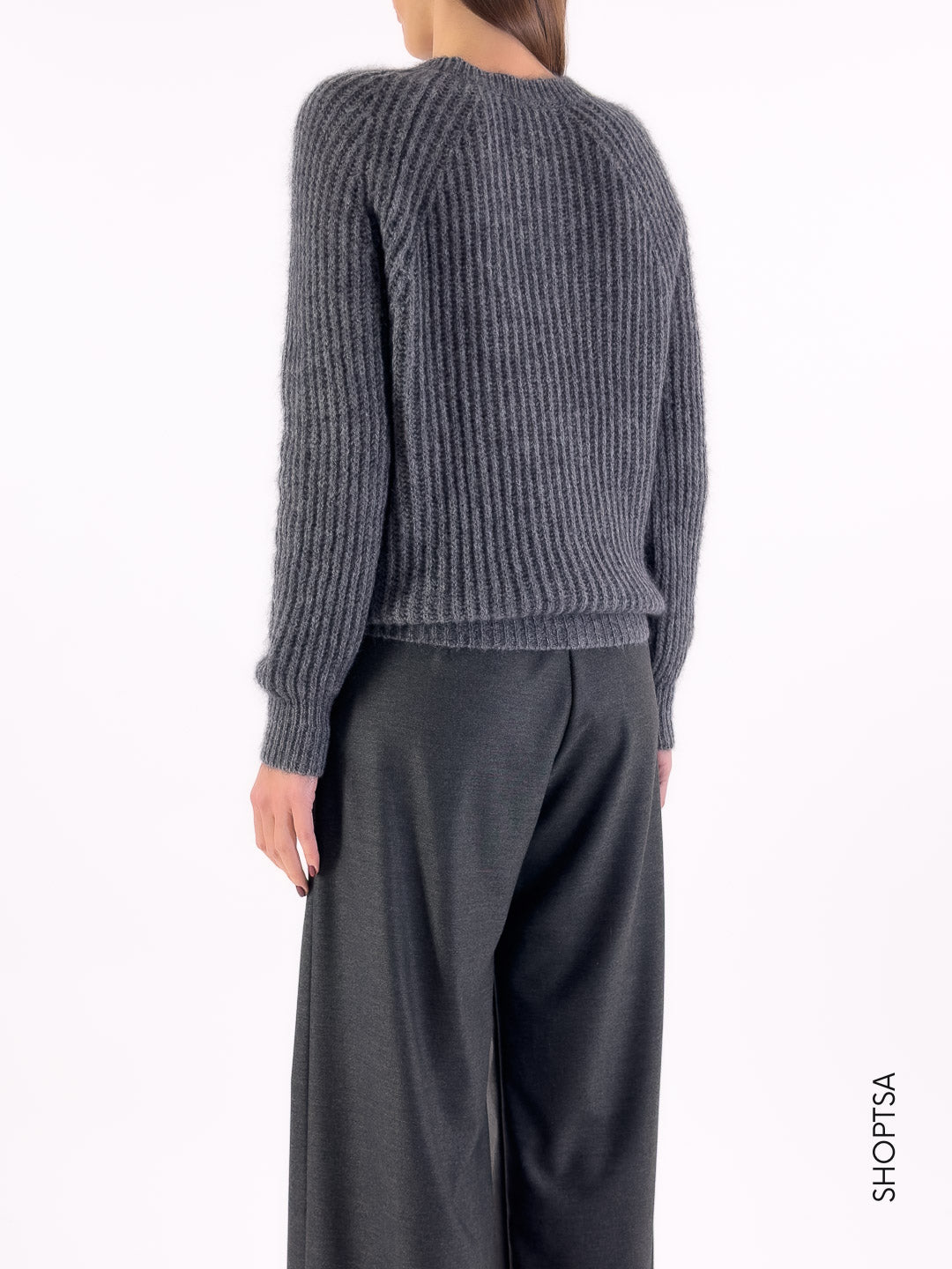 Maglione basico in lana 55021 - ViCOLO