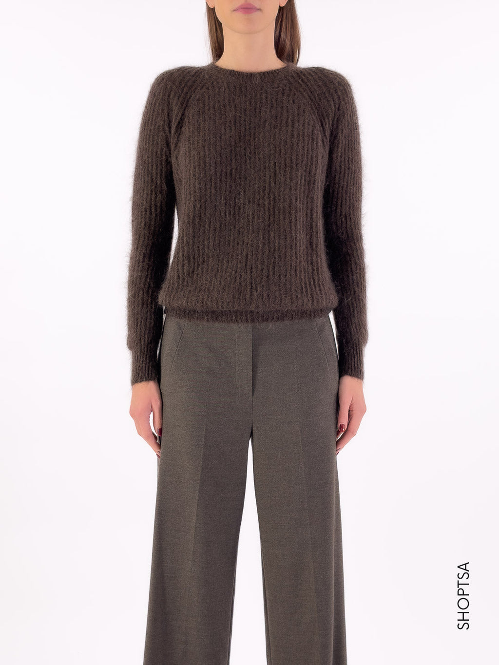 Maglione basico in lana - ViCOLO