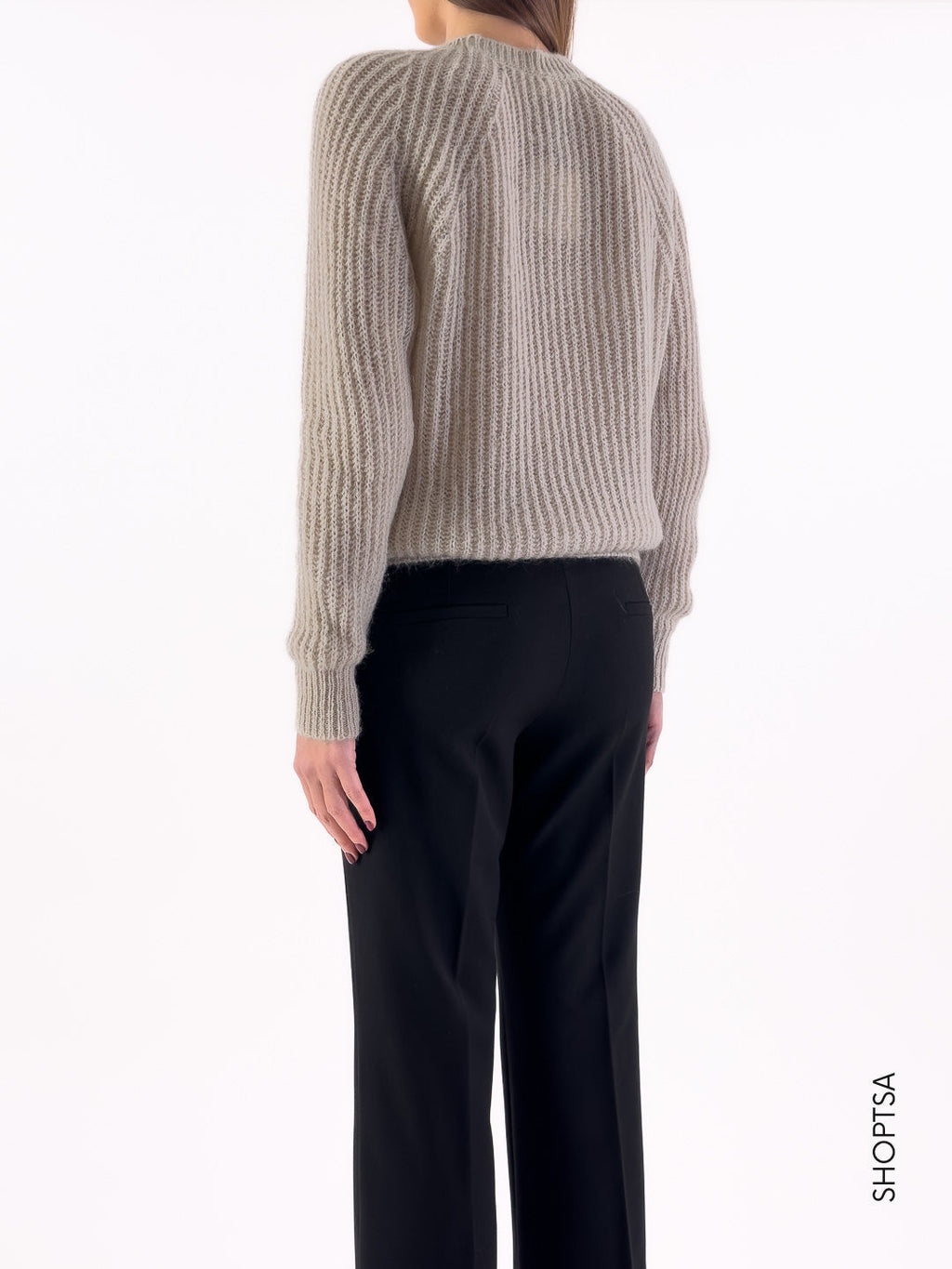 Maglione basico in lana 55021 - ViCOLO