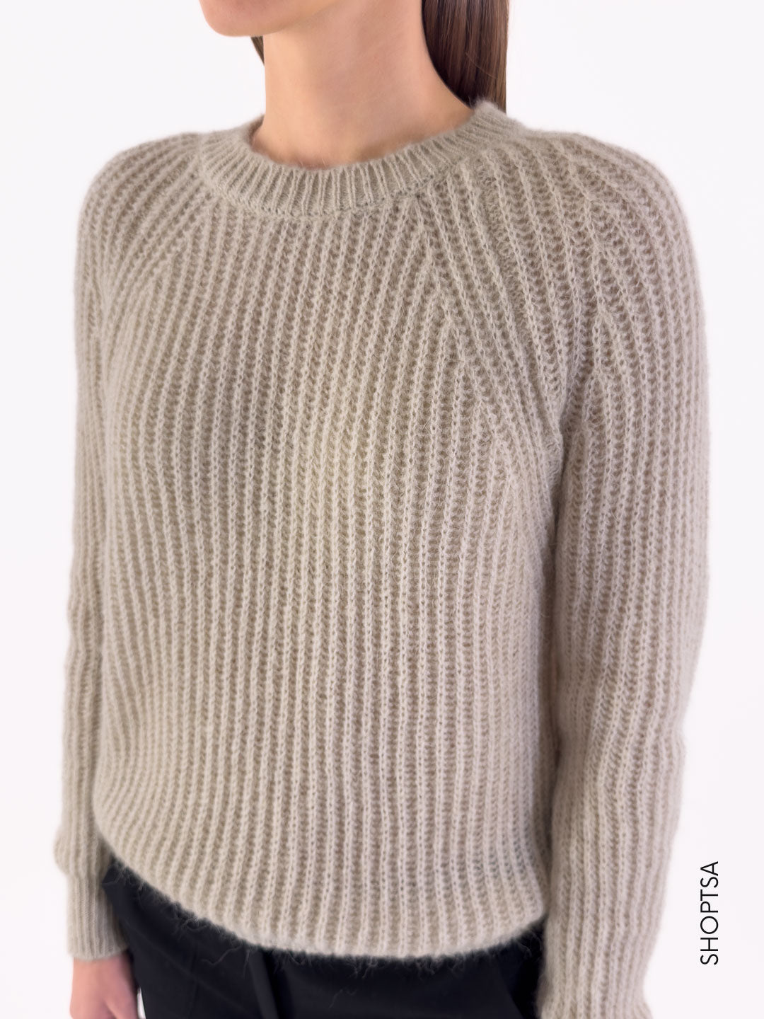 Maglione basico in lana 55021 - ViCOLO