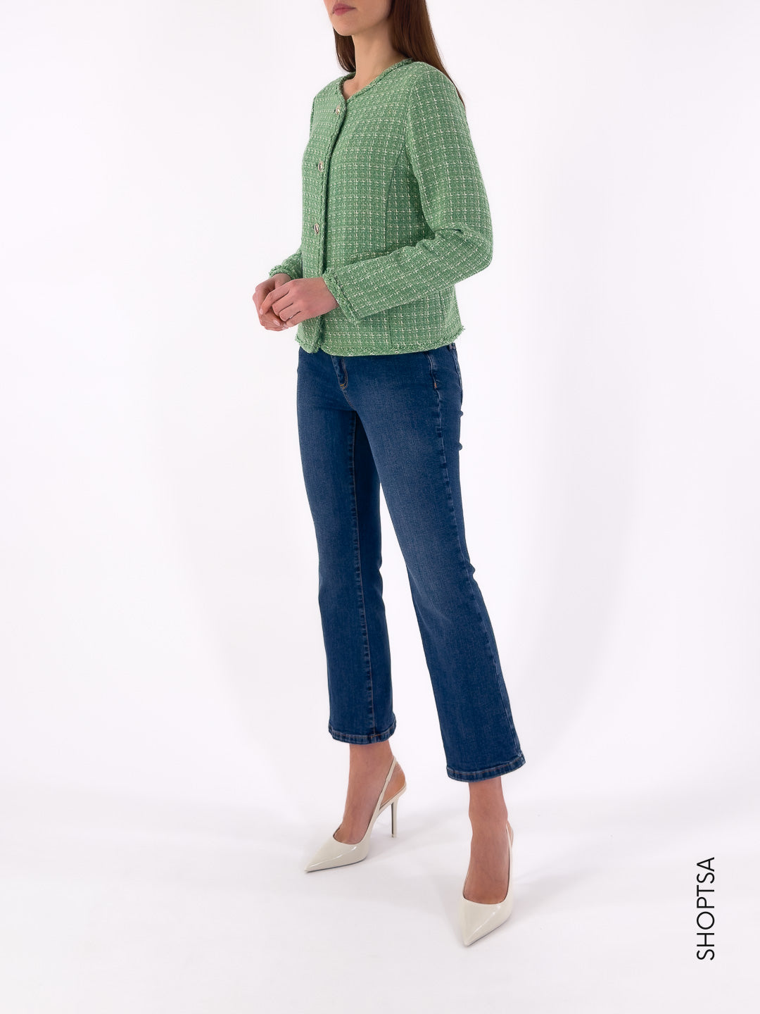 LILAC tweed jacket - EMME Marella