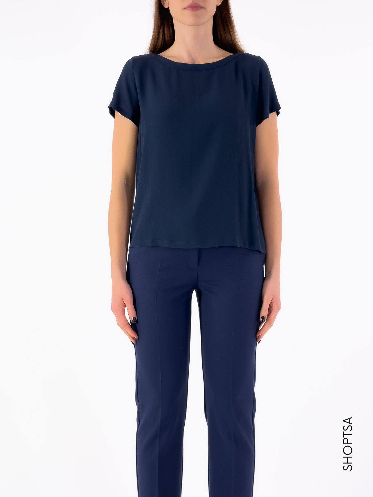 Blusa misto seta  - EMME Marella - Emme Marella - shopTSa