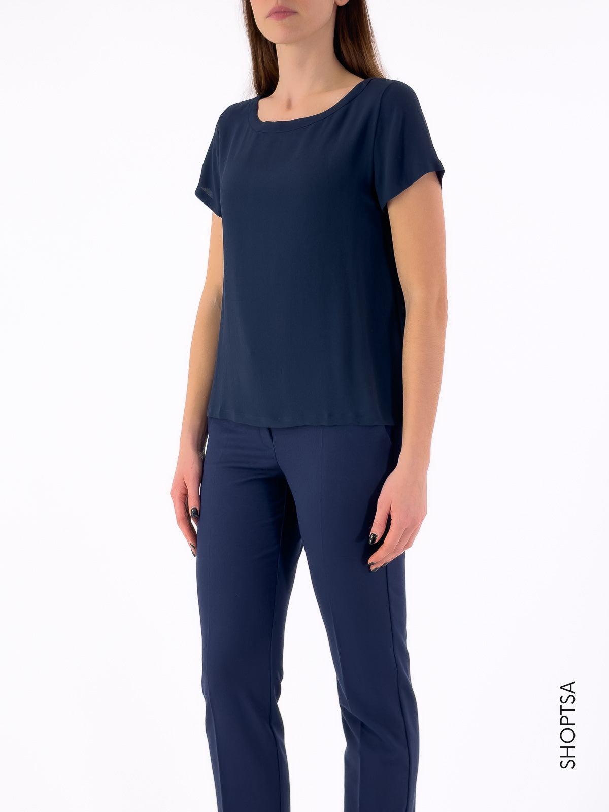 Blusa misto seta  - EMME Marella - Emme Marella - shopTSa