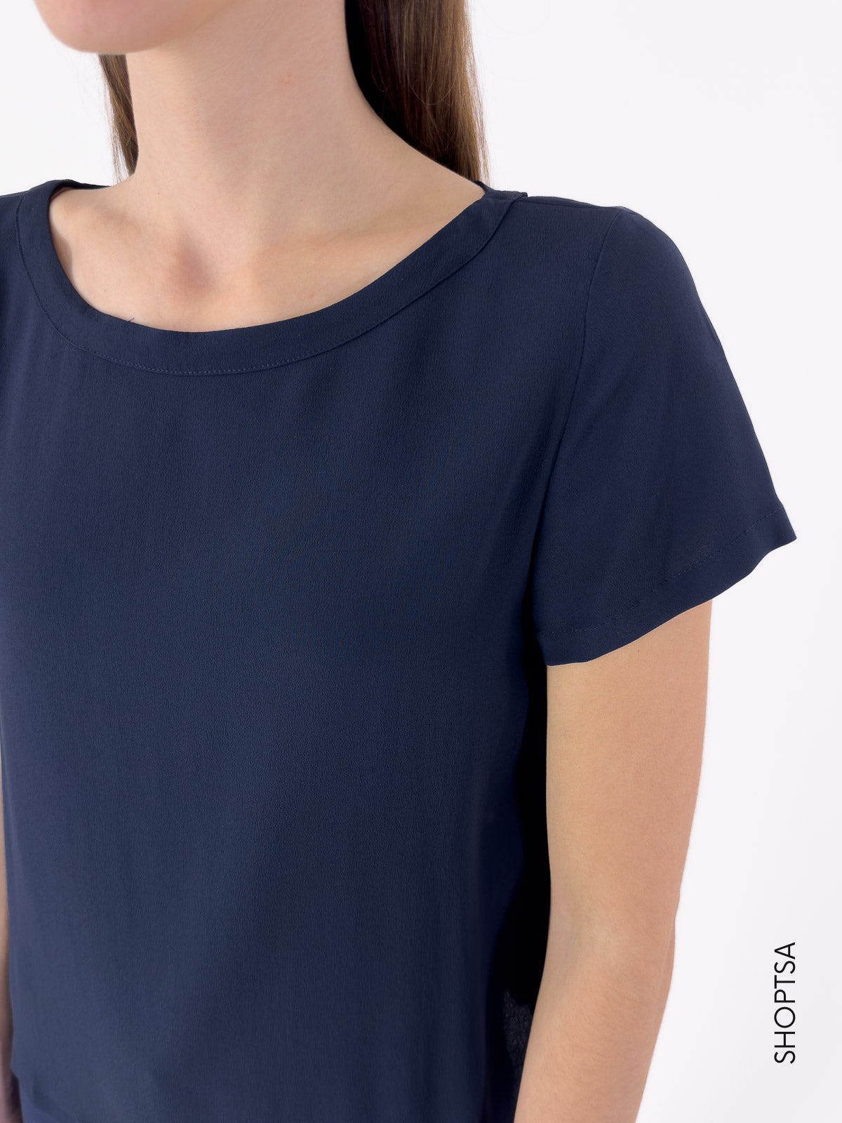 Blusa misto seta  - EMME Marella - Emme Marella - shopTSa