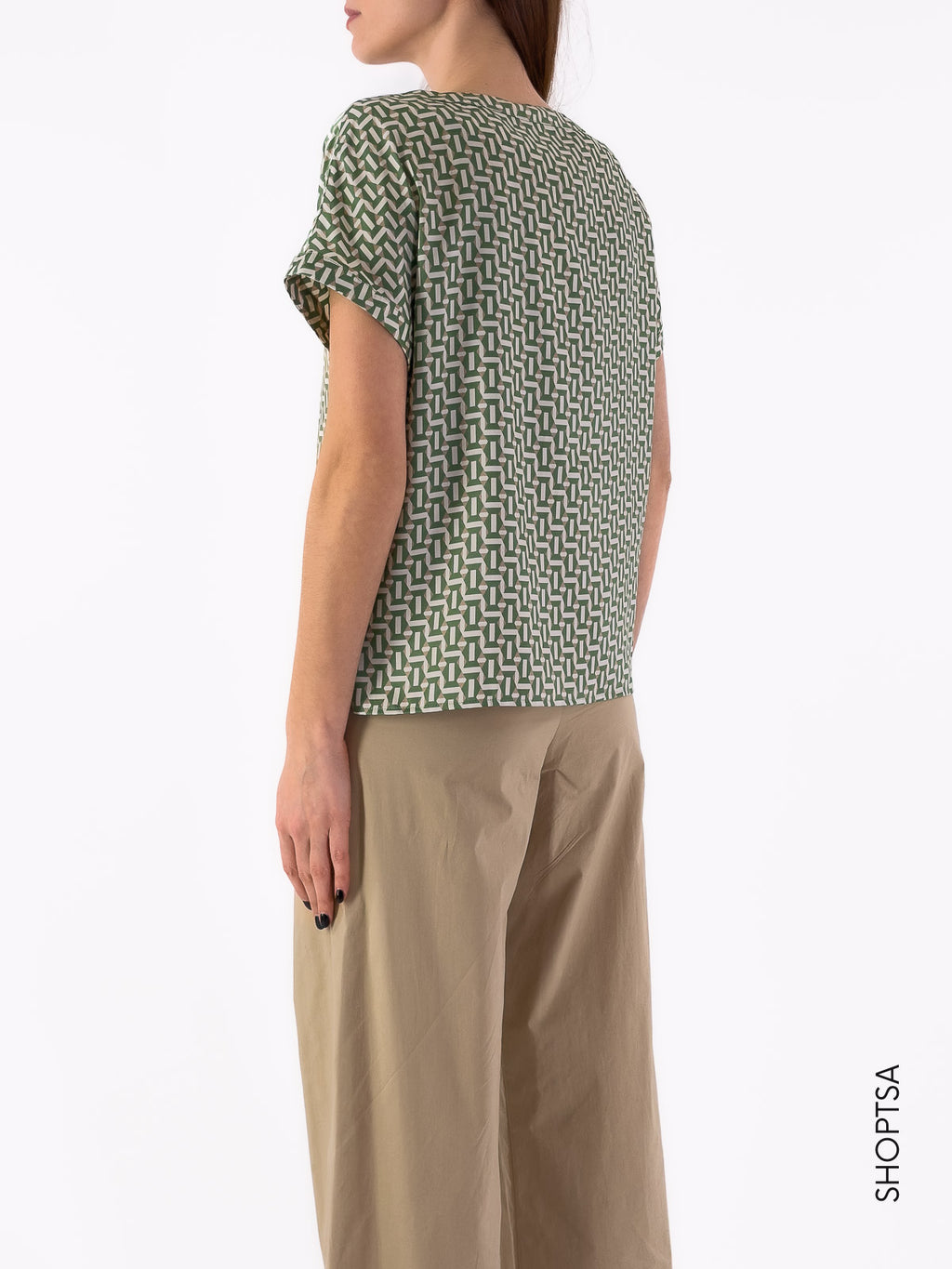Blusa in twill RUBINO - EMME Marella - Emme Marella - shopTSa