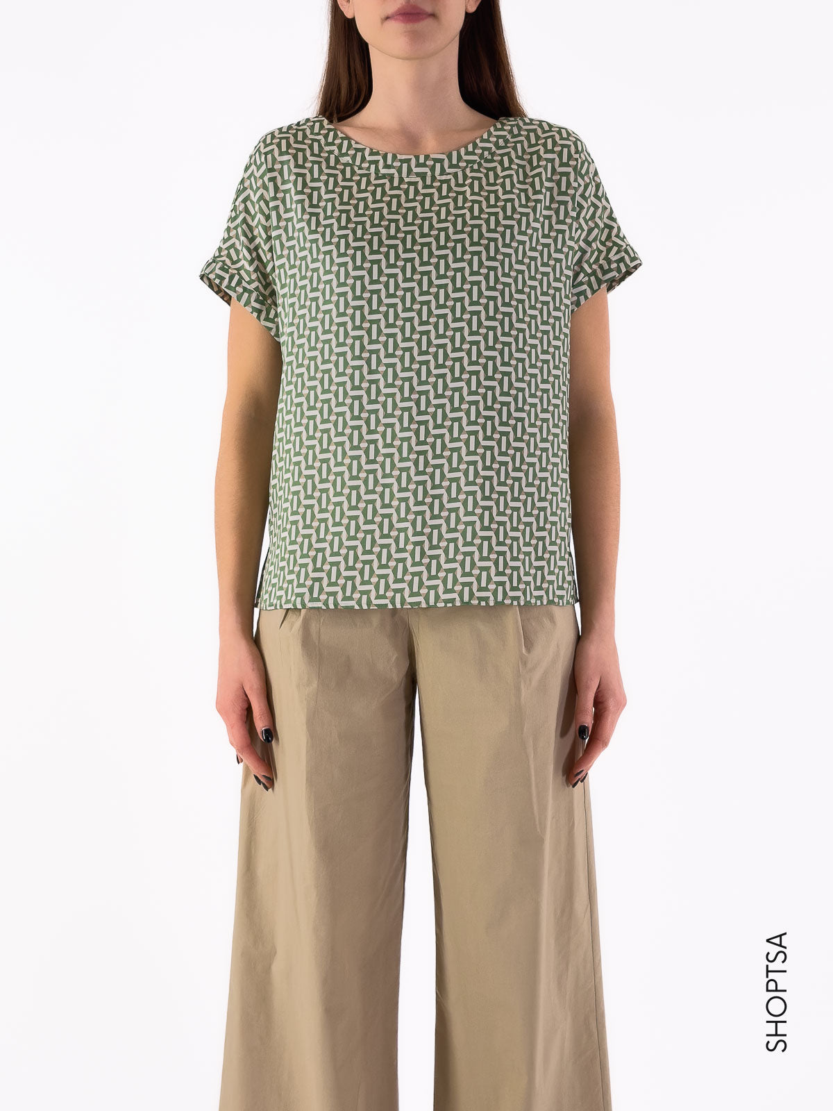 Blusa in twill RUBINO - EMME Marella - Emme Marella - shopTSa