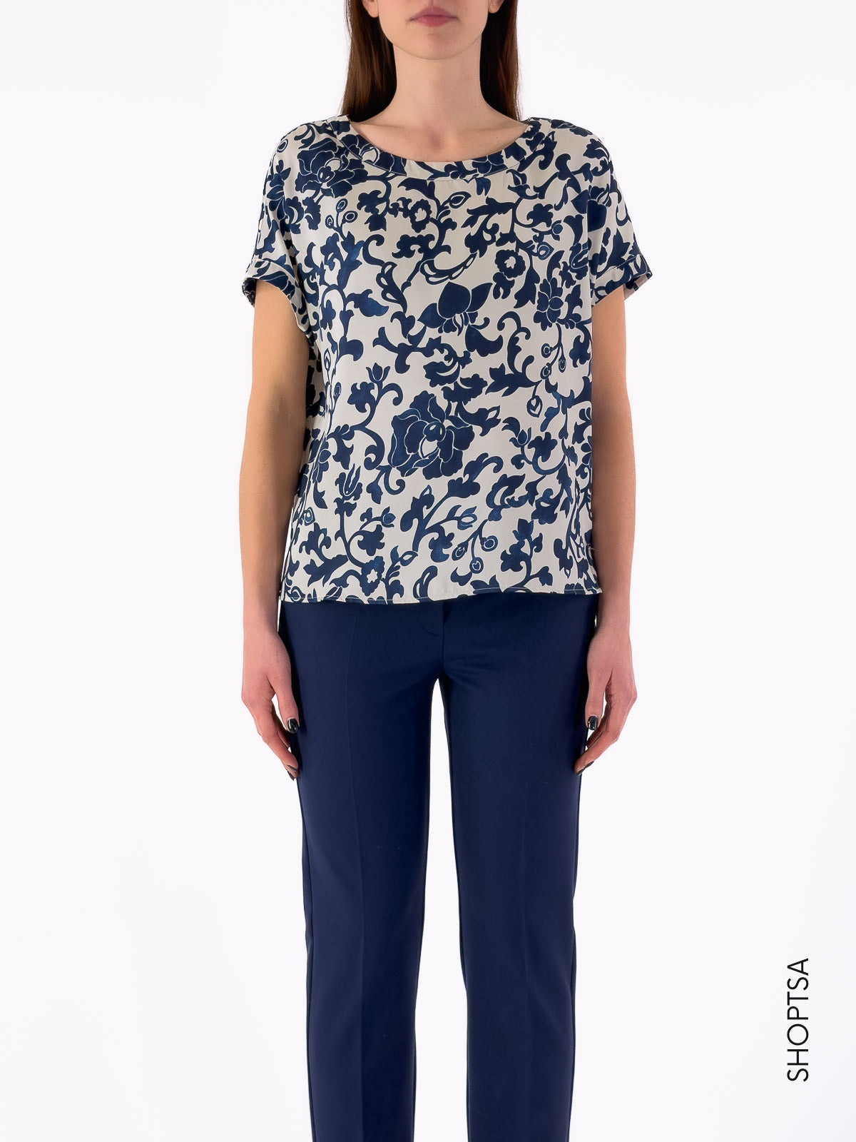 Blusa in twill RUBINO - EMME Marella - Emme Marella - shopTSa