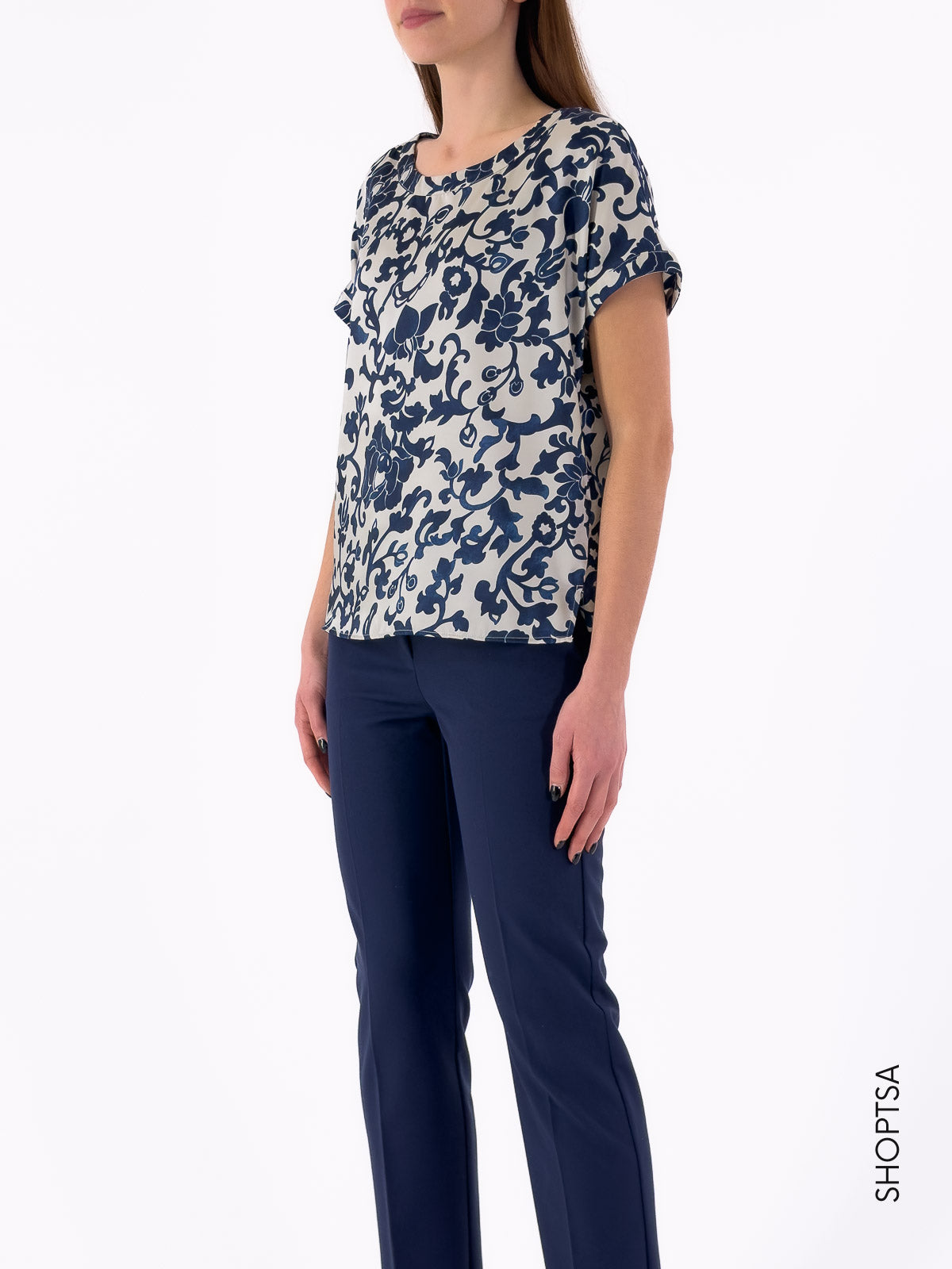 Blusa in twill RUBINO - EMME Marella - Emme Marella - shopTSa