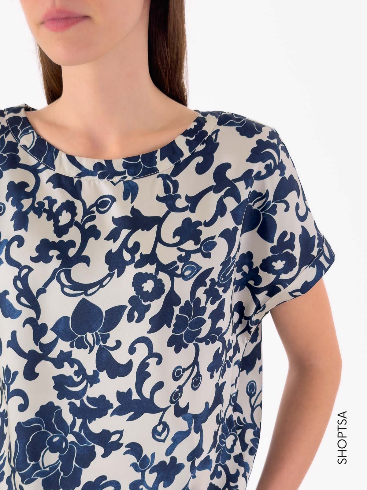 Blusa in twill RUBINO - EMME Marella - Emme Marella - shopTSa