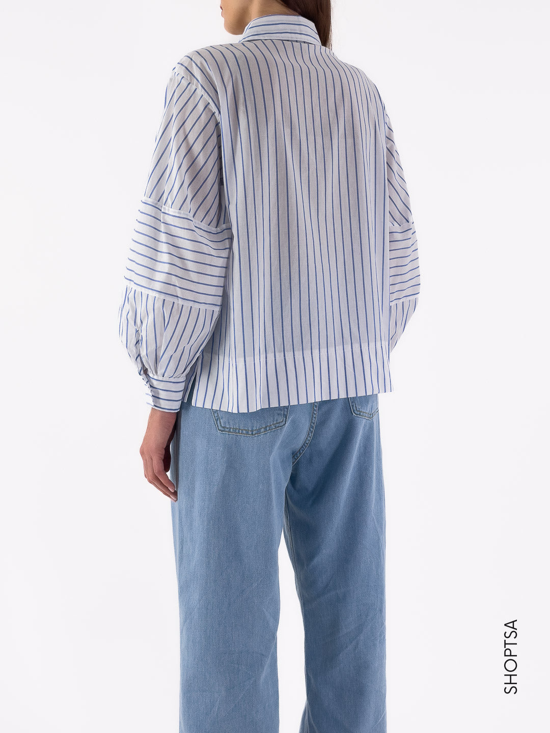 Camicia a righe dettaglio CIAD - EMME Marella - Emme Marella - shopTSa