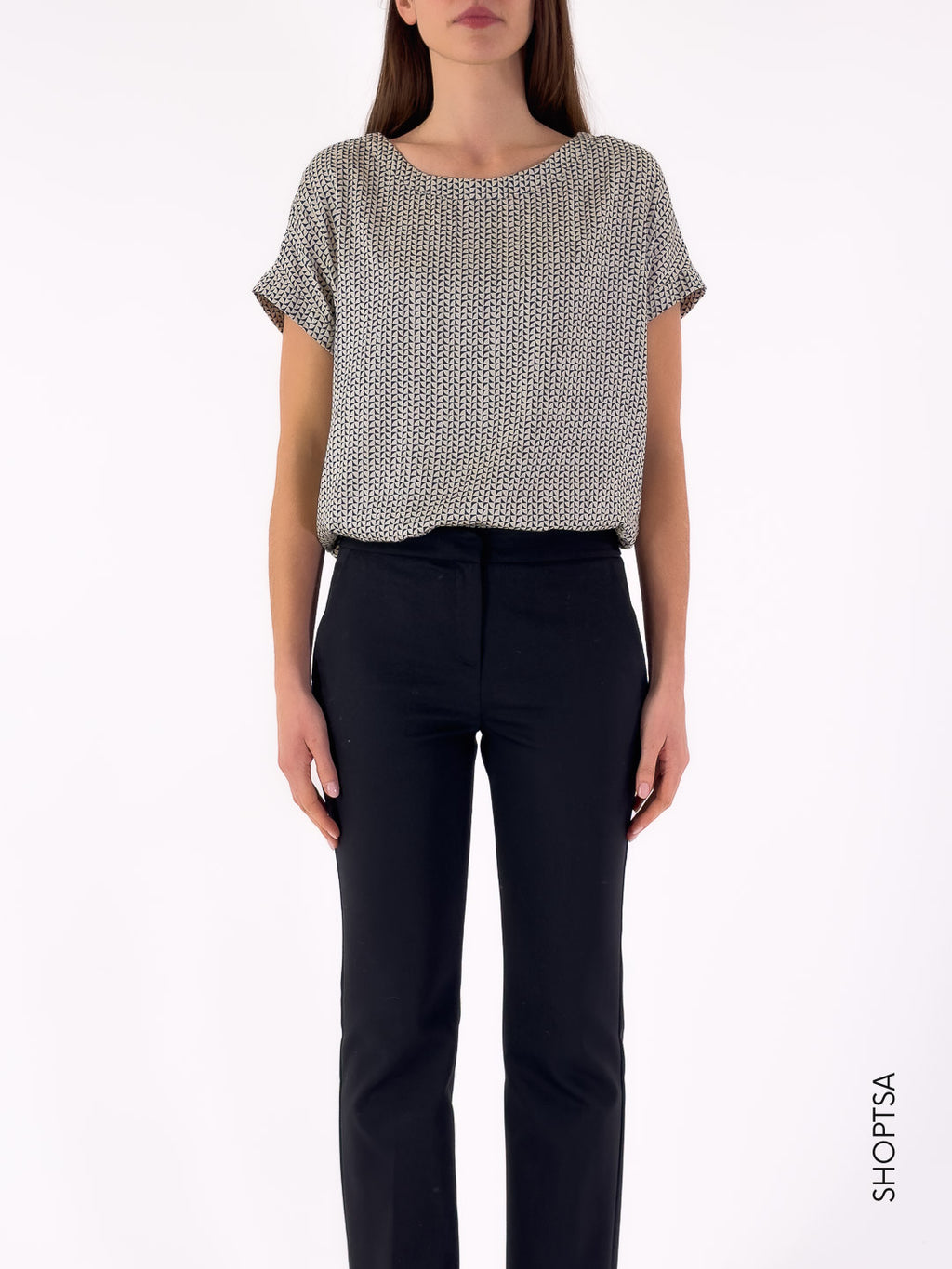 Blusa in twill RUBINO1 - EMME Marella - Emme Marella - shopTSa