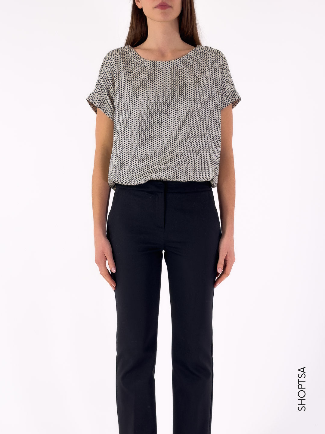 Blusa in twill RUBINO1 - EMME Marella - Emme Marella - shopTSa