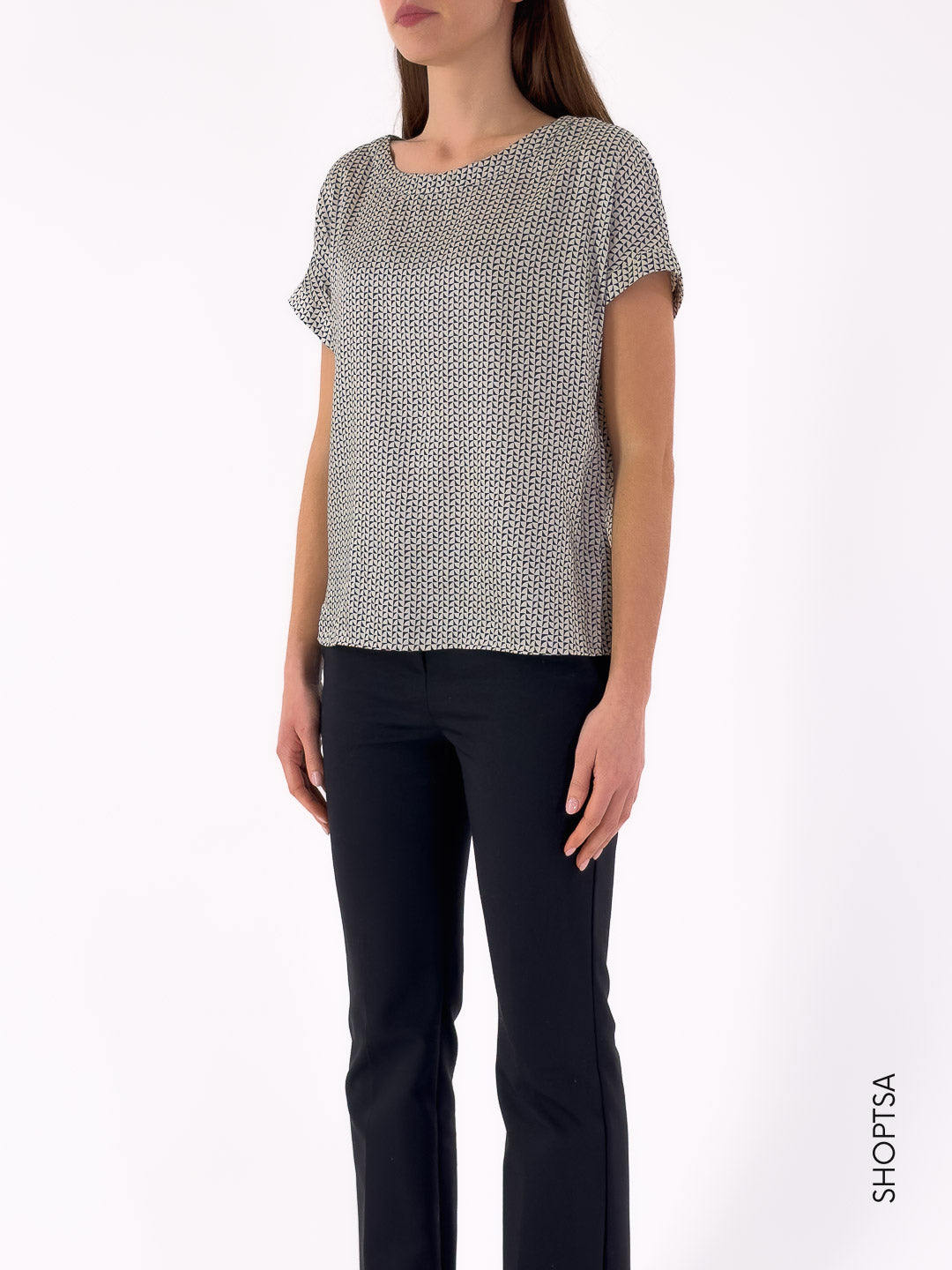 Blusa in twill RUBINO1 - EMME Marella - Emme Marella - shopTSa