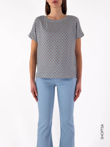 Blusa in twill RUBINO1 - EMME Marella