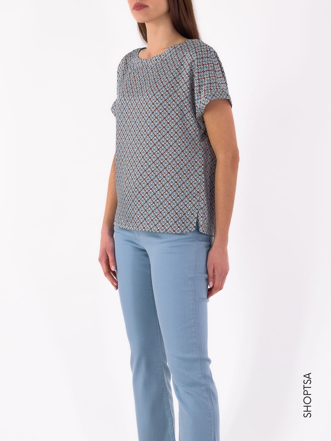 Blusa in twill RUBINO1 - EMME Marella - Emme Marella - shopTSa