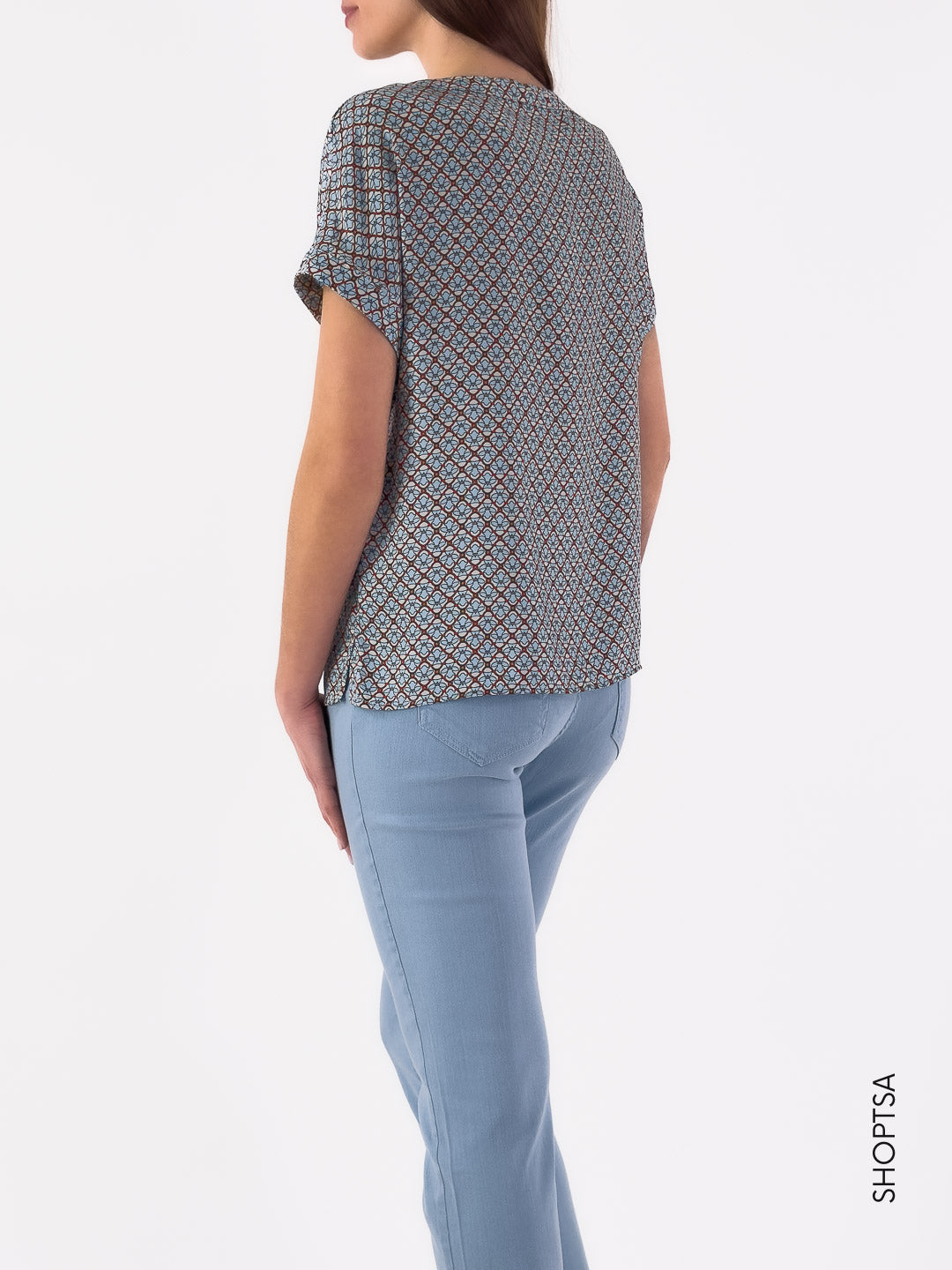 Blusa in twill RUBINO1 - EMME Marella - Emme Marella - shopTSa