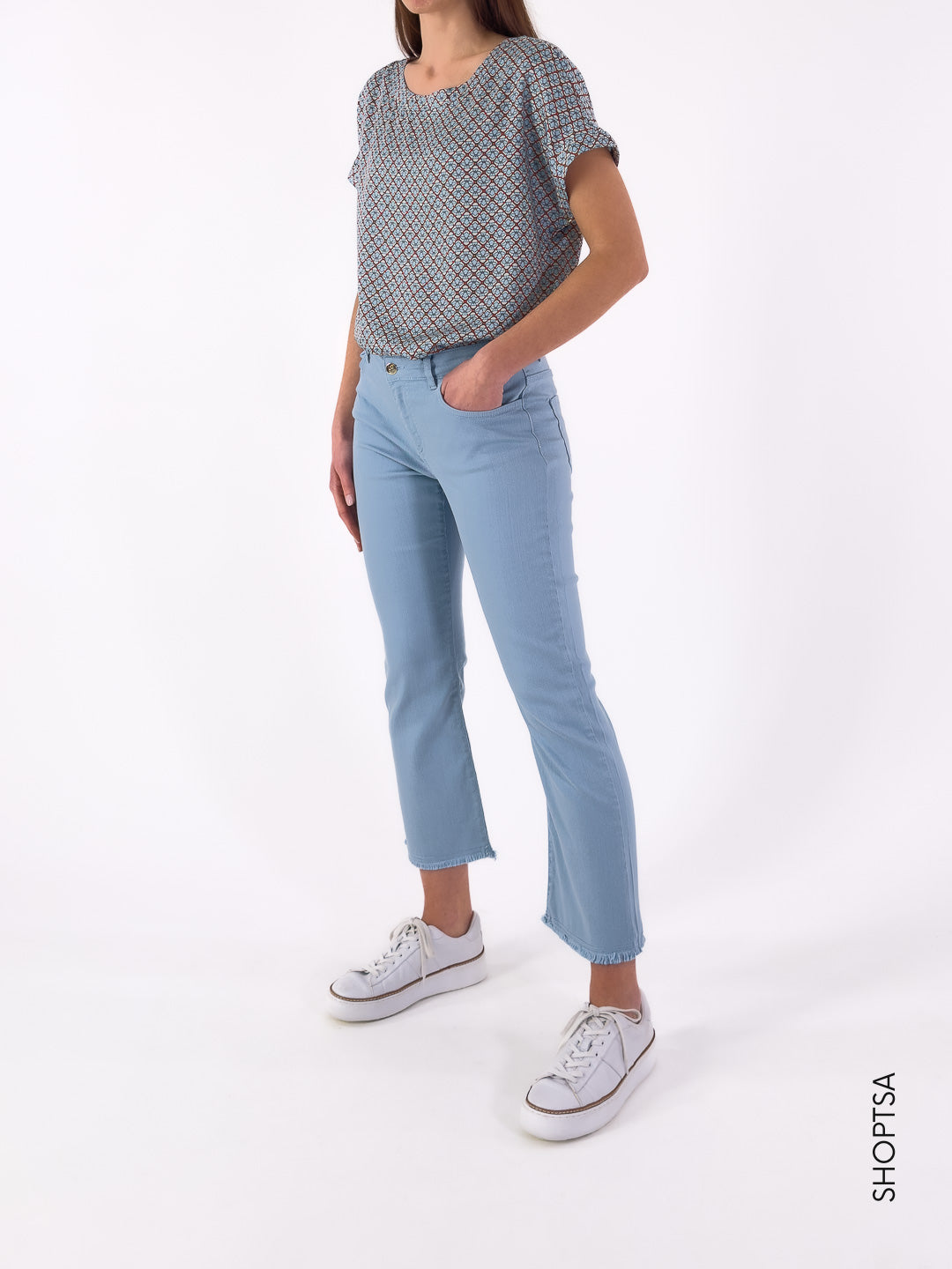 Blusa in twill RUBINO1 - EMME Marella - Emme Marella - shopTSa