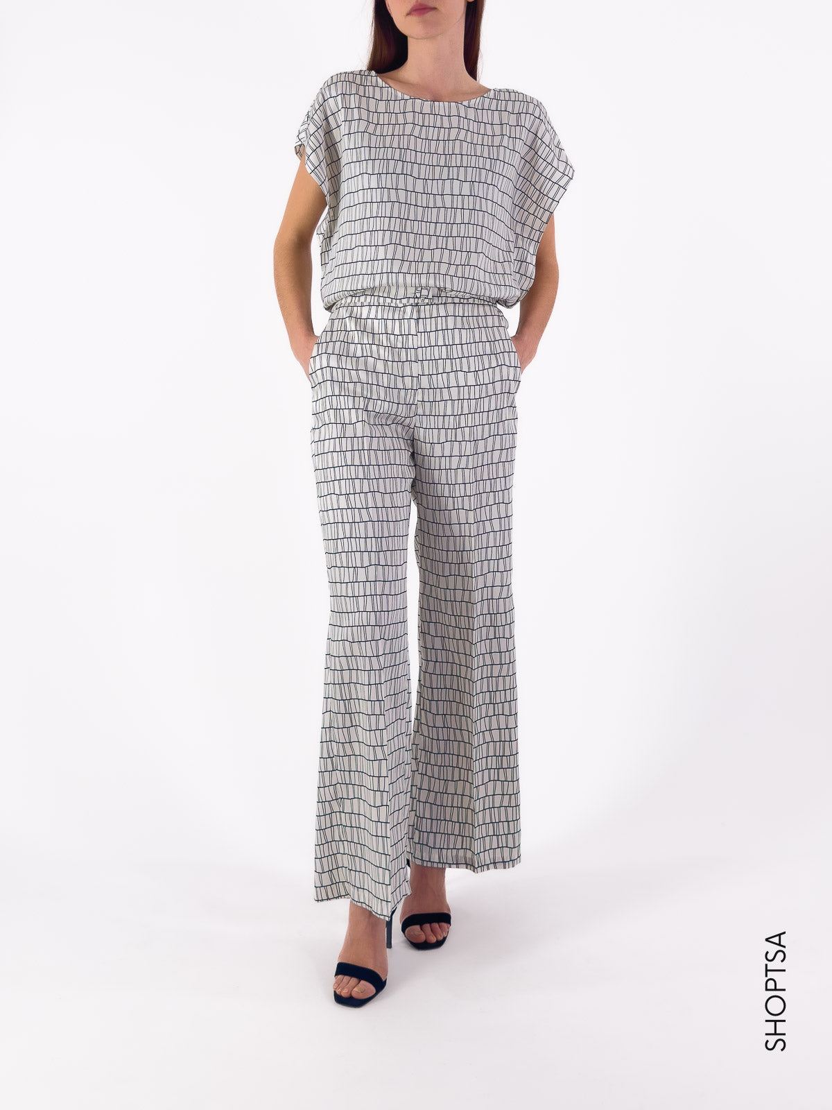 Blusa geometrica zarda - EMME Marella - Emme Marella - shopTSa