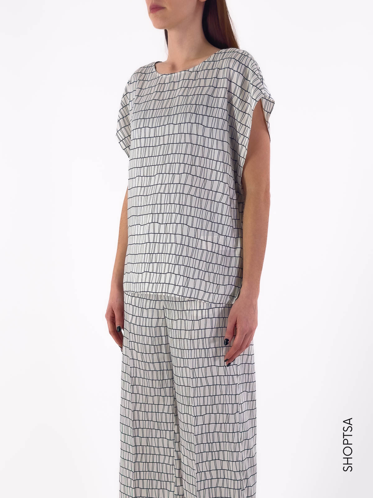 Blusa geometrica zarda - EMME Marella - Emme Marella - shopTSa