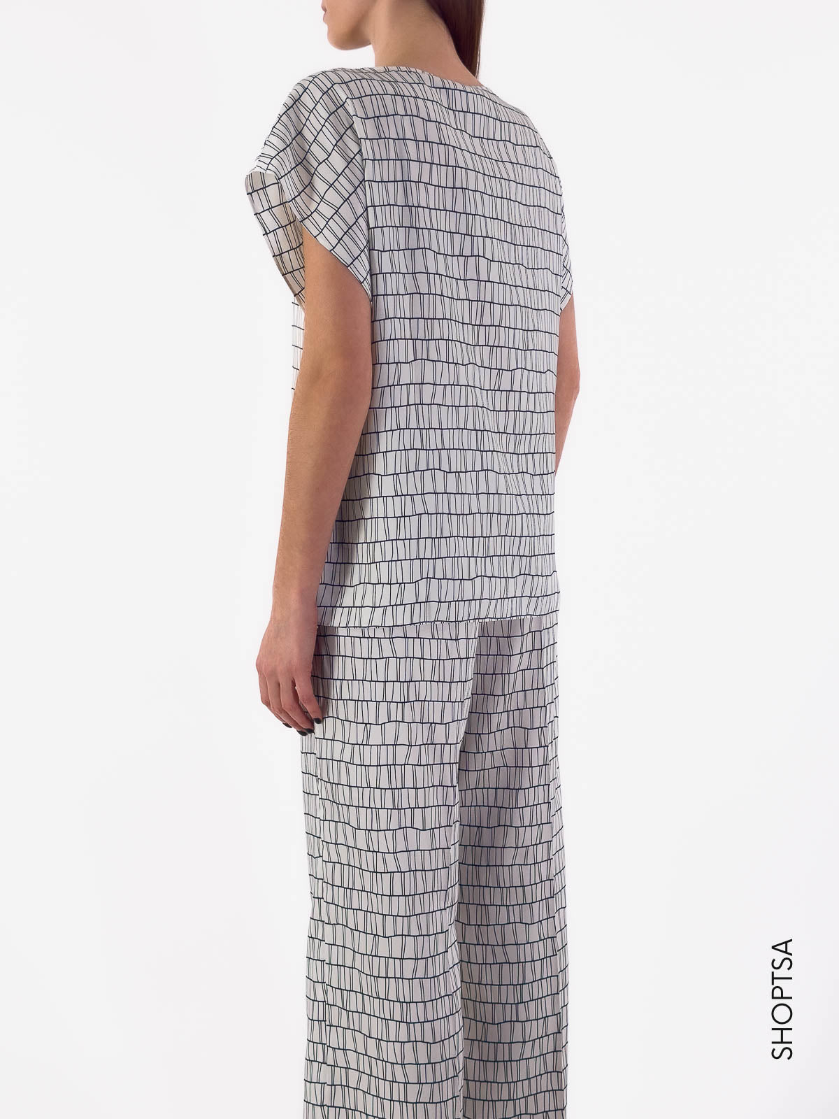 Blusa geometrica zarda - EMME Marella - Emme Marella - shopTSa