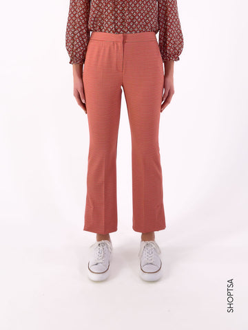 ARALDO jersey trumpet trousers - EMME Marella