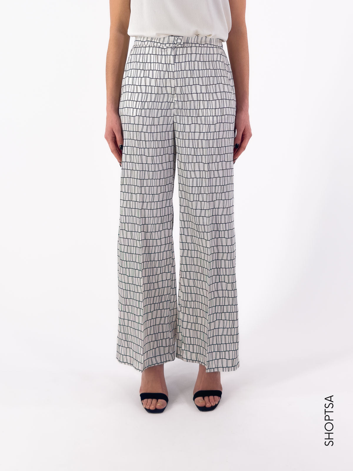 Pantalone fluido fantasia DISTANT - EMME Marella - Emme Marella - shopTSa