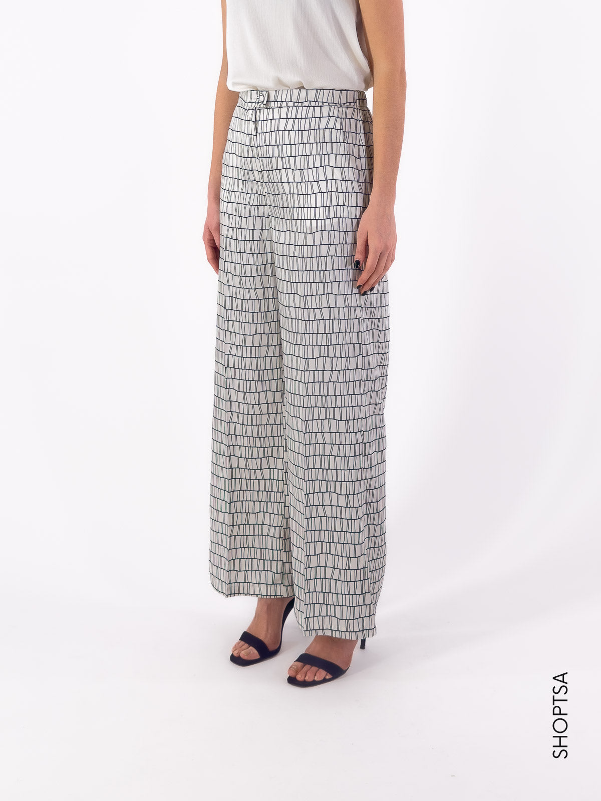 Pantalone fluido fantasia DISTANT - EMME Marella - Emme Marella - shopTSa