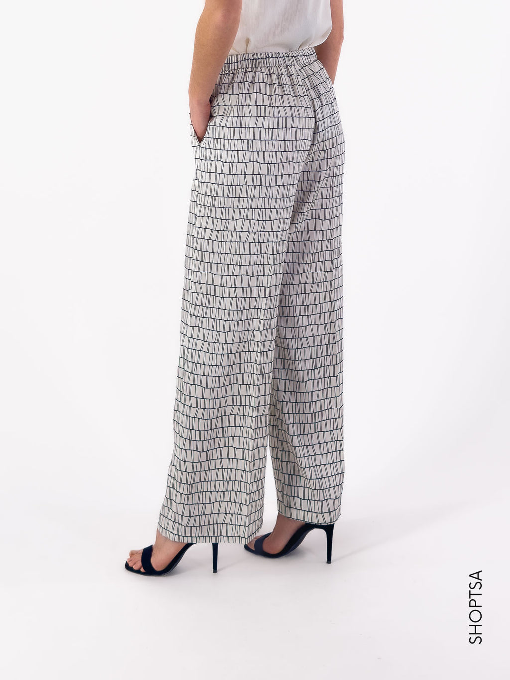 Pantalone fluido fantasia DISTANT - EMME Marella - Emme Marella - shopTSa