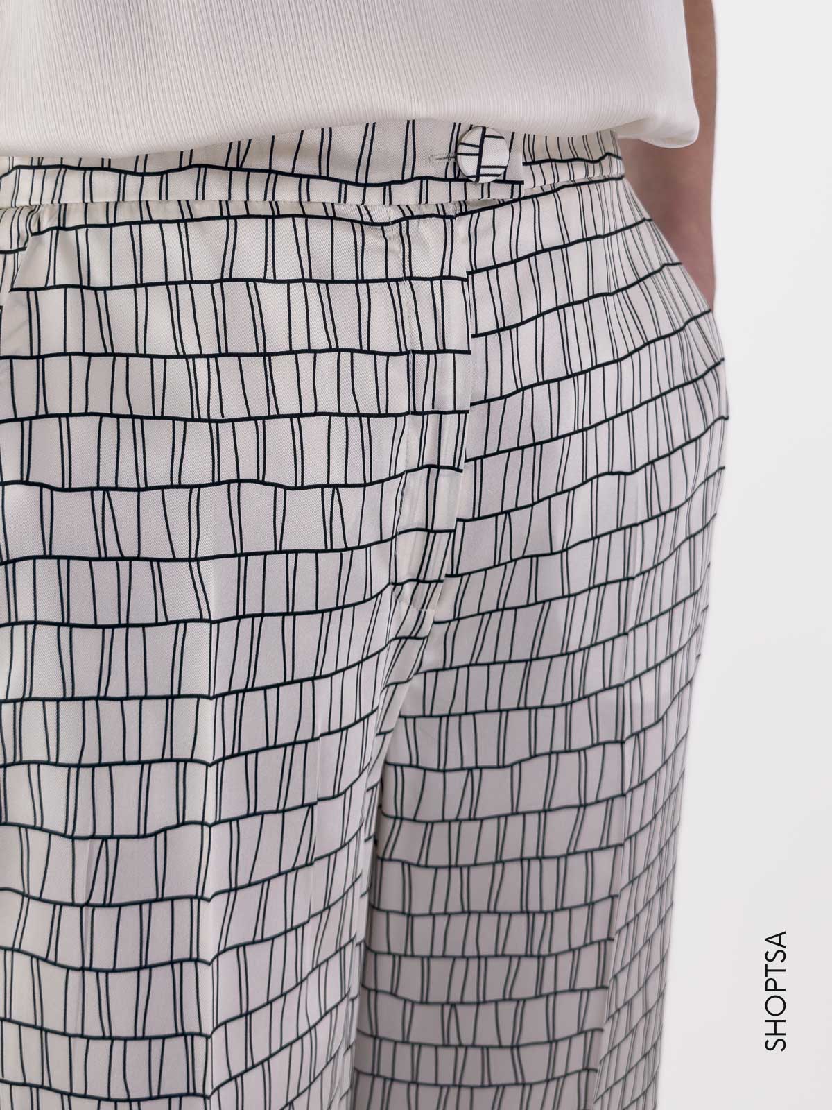 Pantalone fluido fantasia DISTANT - EMME Marella - Emme Marella - shopTSa