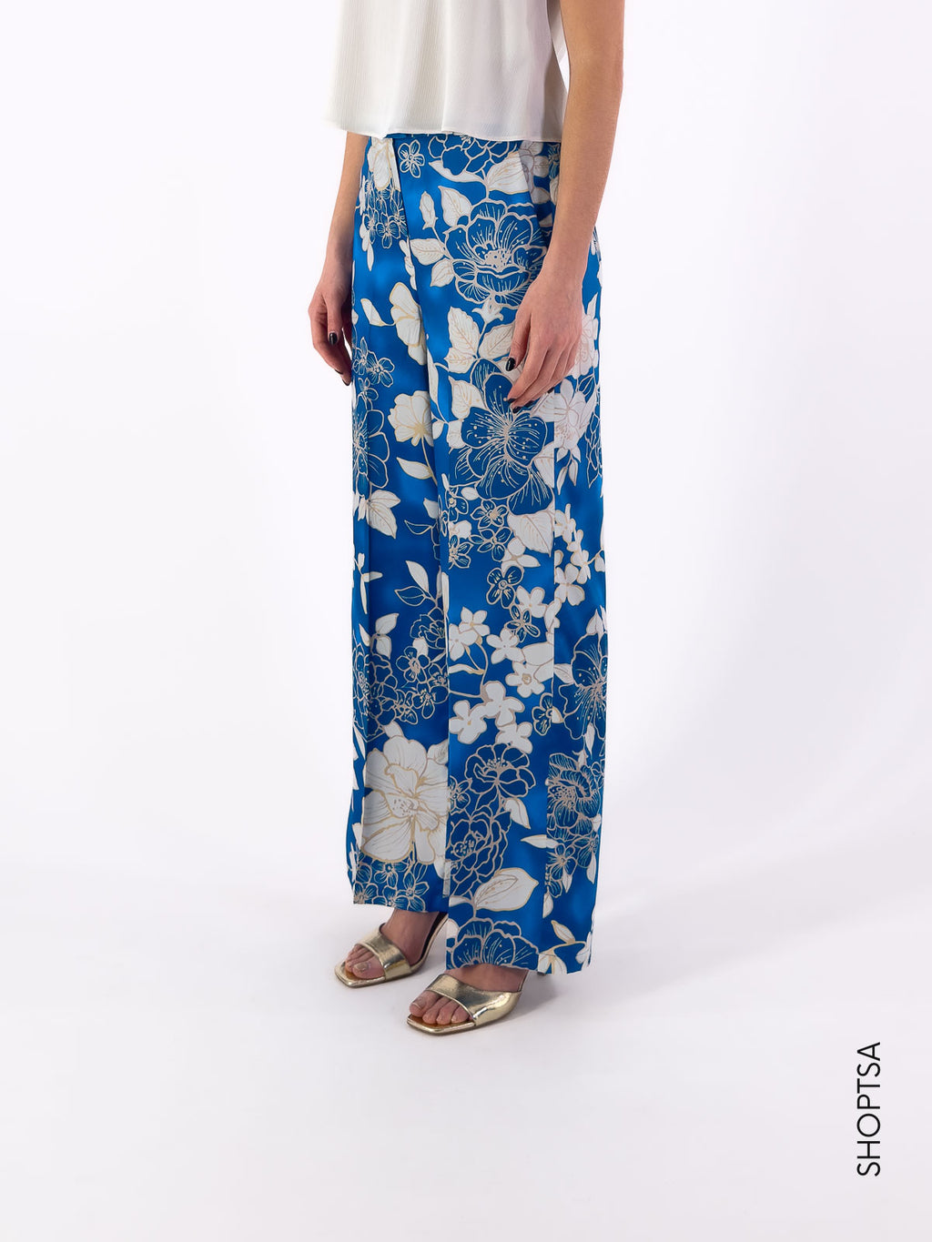Pantalone fluido fantasia DISTANT - EMME Marella - Emme Marella - shopTSa