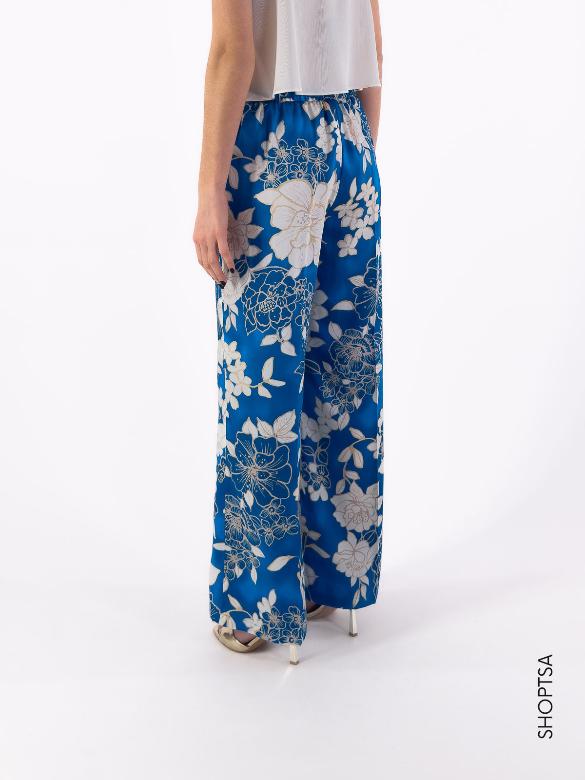Pantalone fluido fantasia DISTANT - EMME Marella - Emme Marella - shopTSa