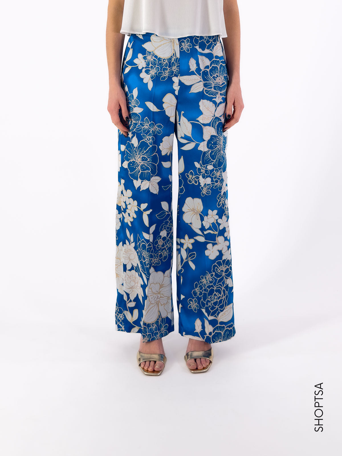 Pantalone fluido fantasia DISTANT - EMME Marella - Emme Marella - shopTSa
