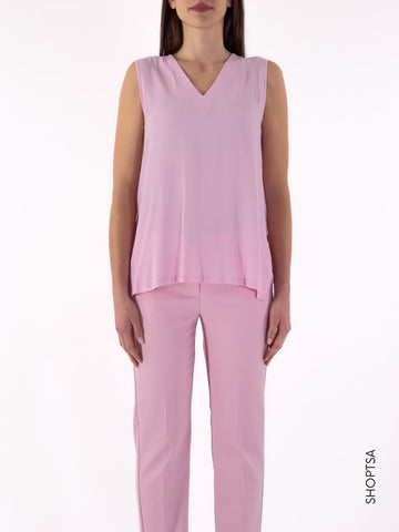 BONGO silk blend top - EMME Marella