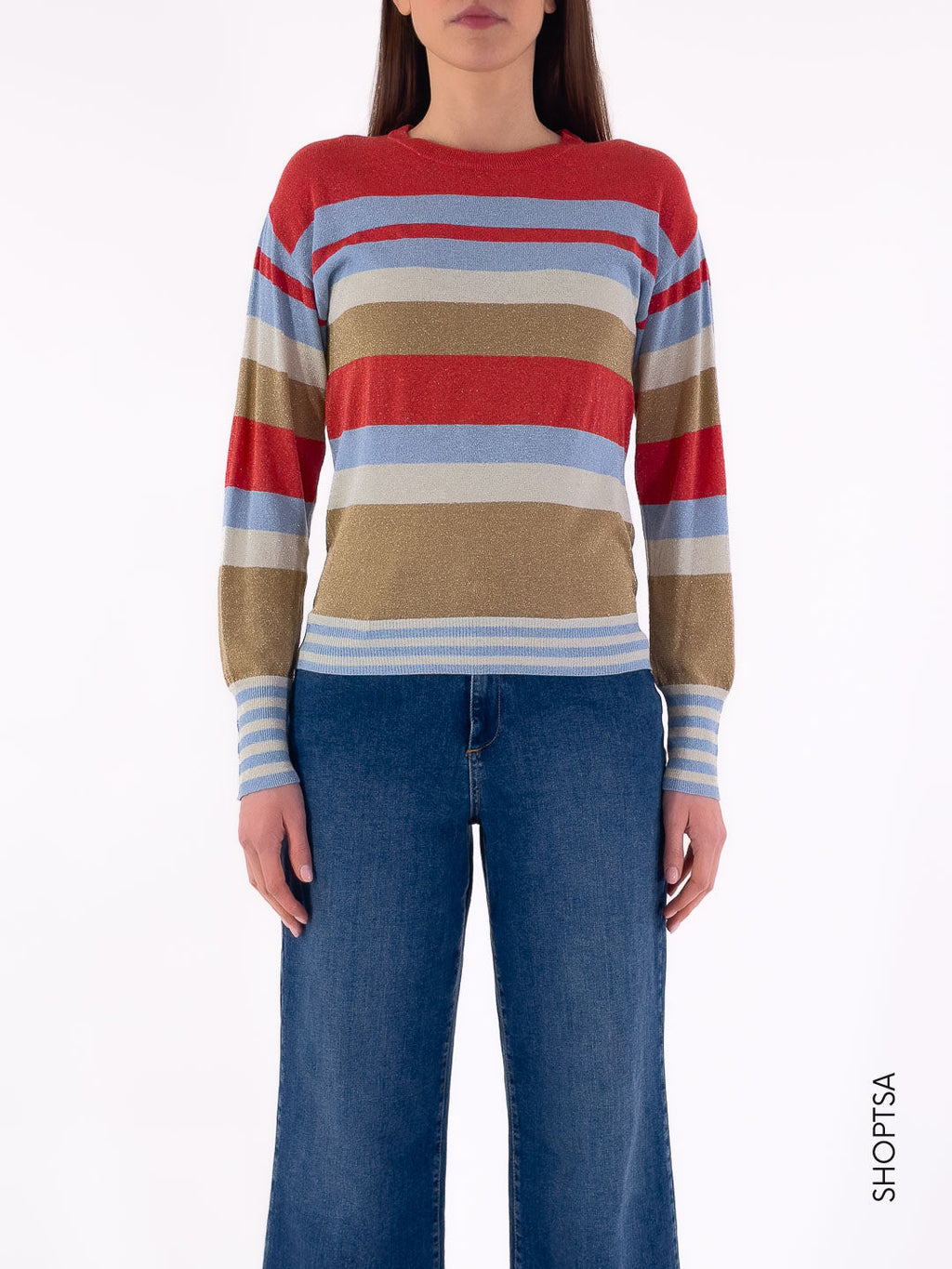 Maglia a righe lurex ENEIDE - EMME Marella - Emme Marella - shopTSa