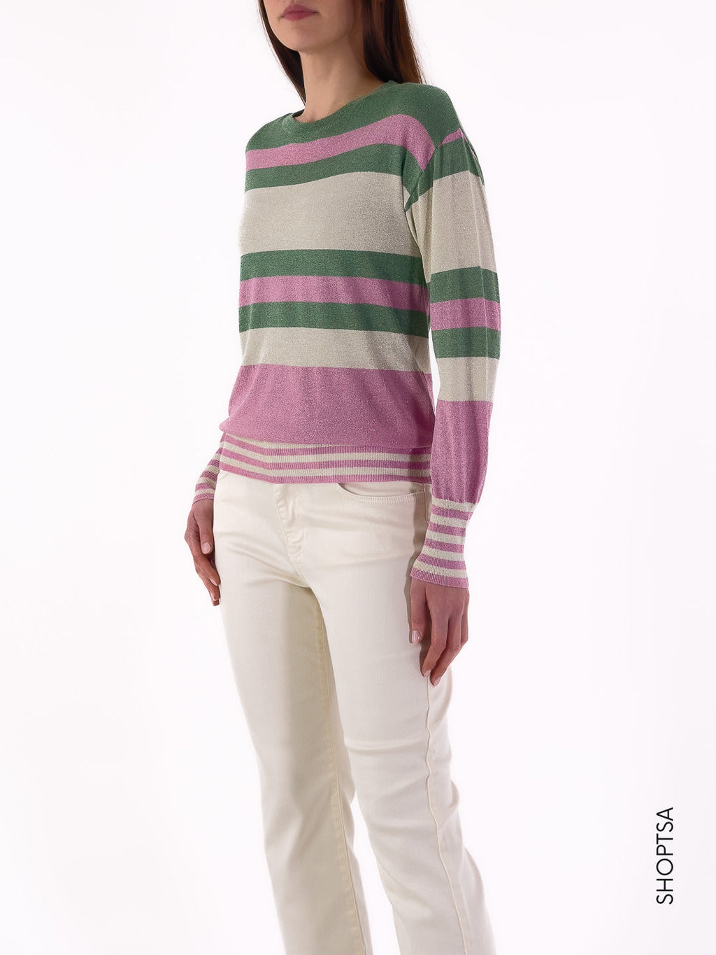 Maglia a righe lurex ENEIDE - EMME Marella - Emme Marella - shopTSa