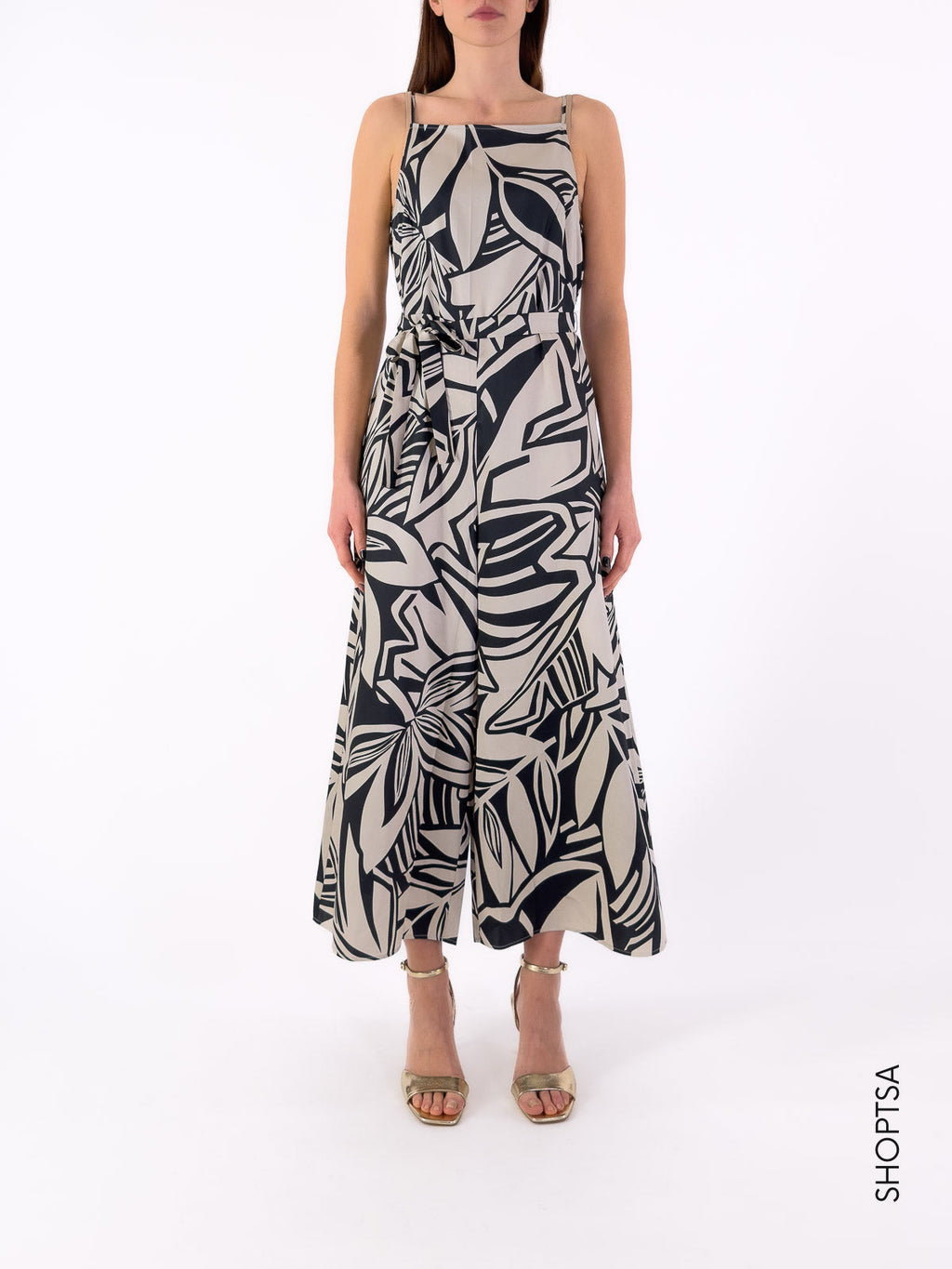 Jumpsuit in twill HUMOUR - EMME Marella - Emme Marella - shopTSa