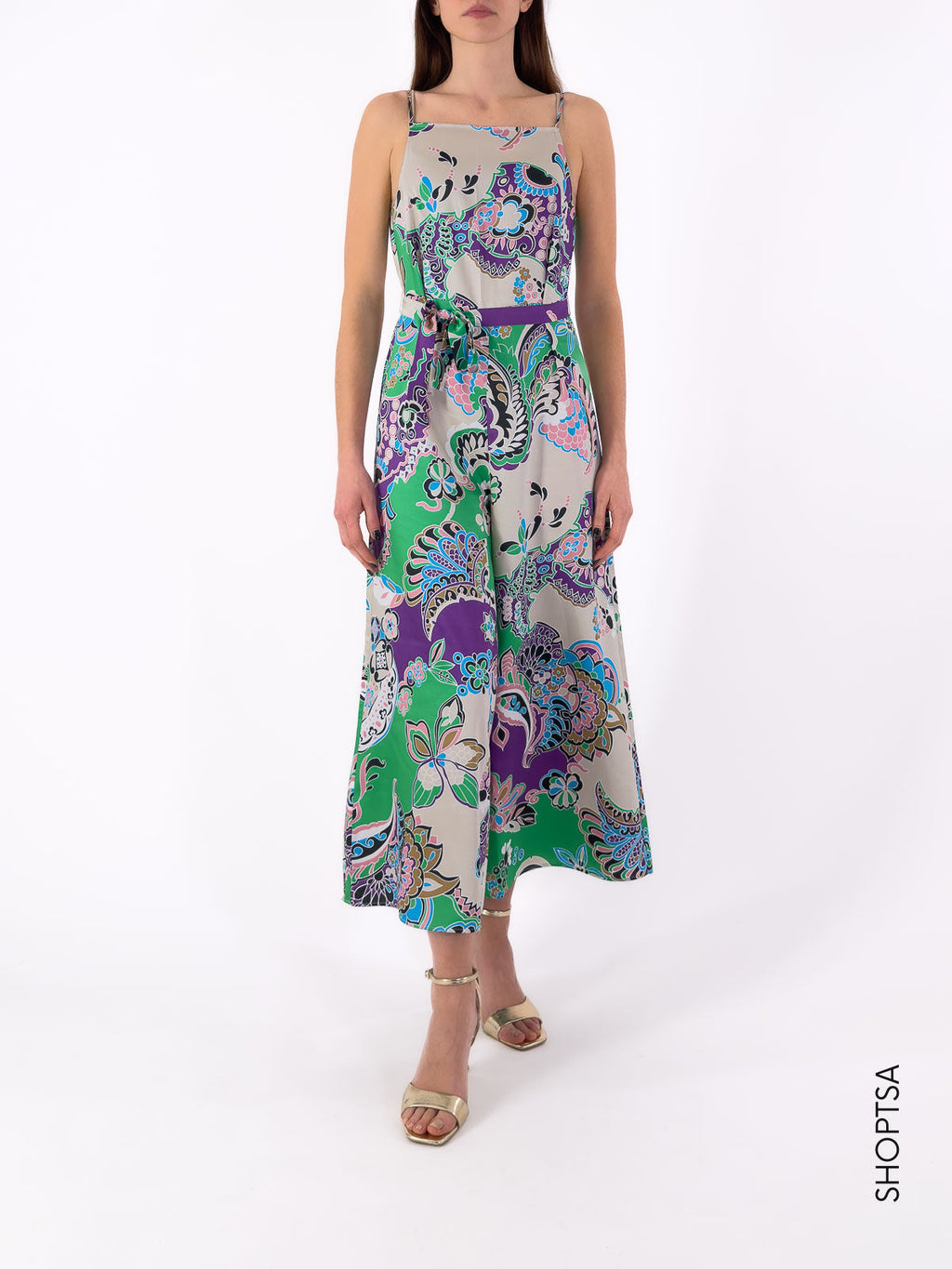 Jumpsuit in twill HUMOUR - EMME Marella - Emme Marella - shopTSa