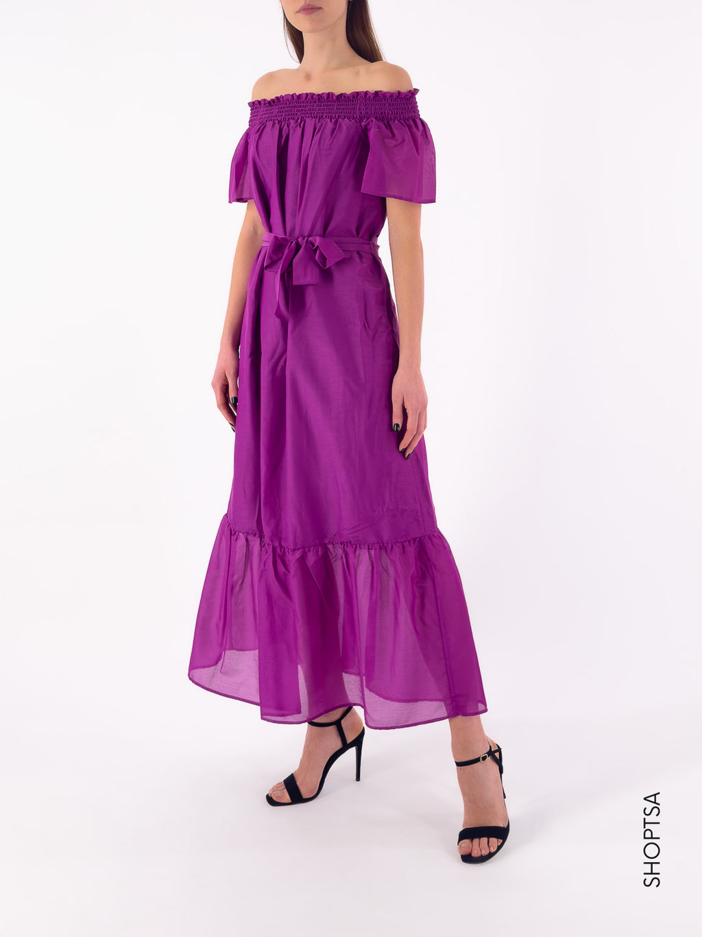 Abito cotone e seta LABILE - EMME Marella - Emme Marella - shopTSa
