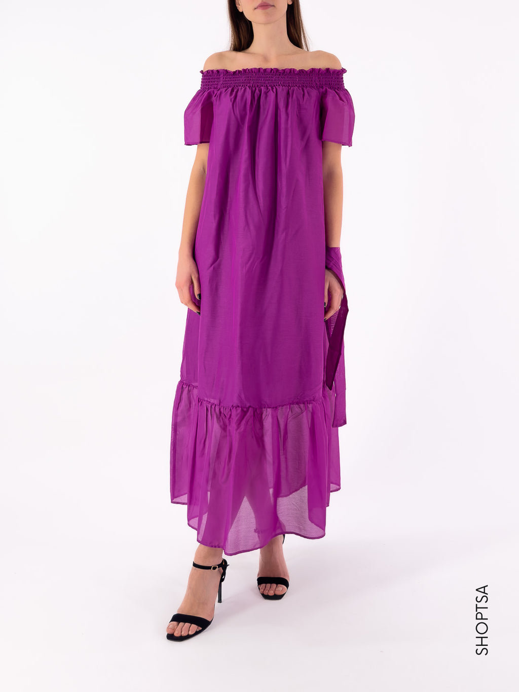 Abito cotone e seta LABILE - EMME Marella - Emme Marella - shopTSa