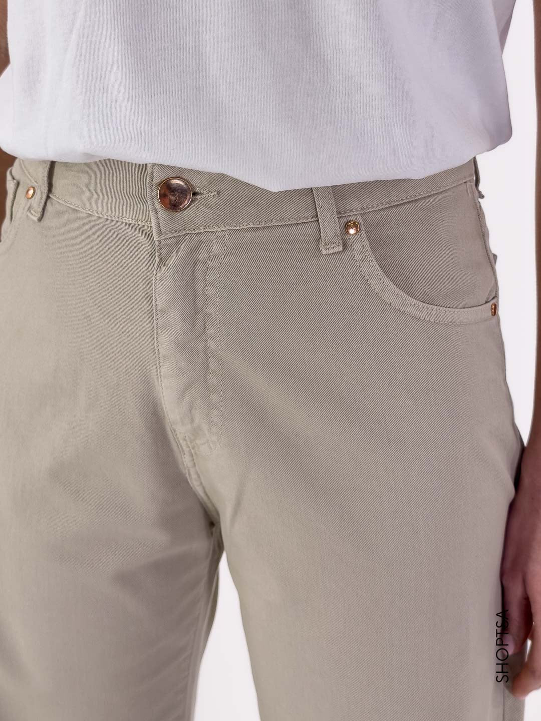 Pantalone in denim fit palazzo