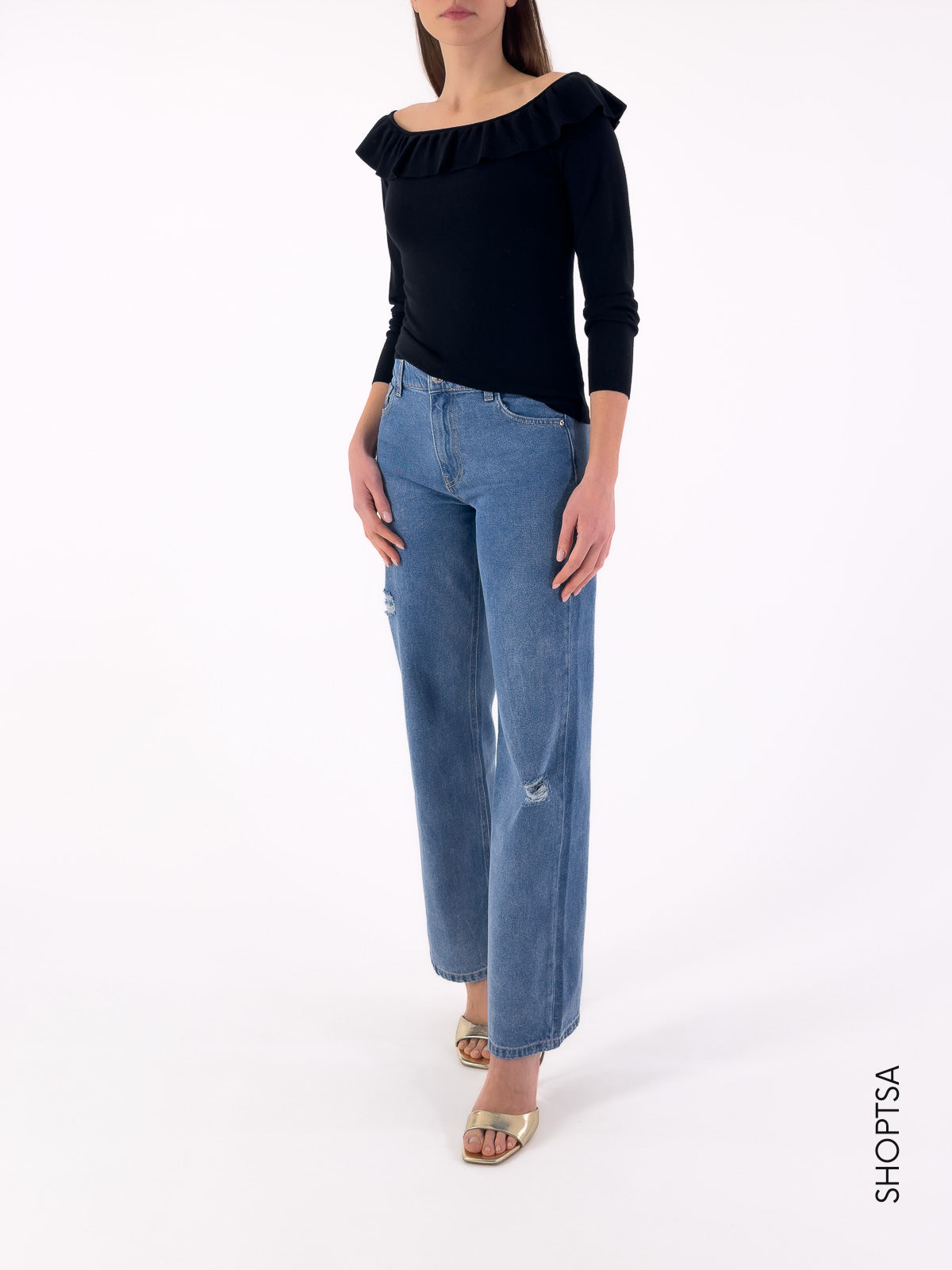 Maglia omerale in viscosa 22055 | ViCOLO