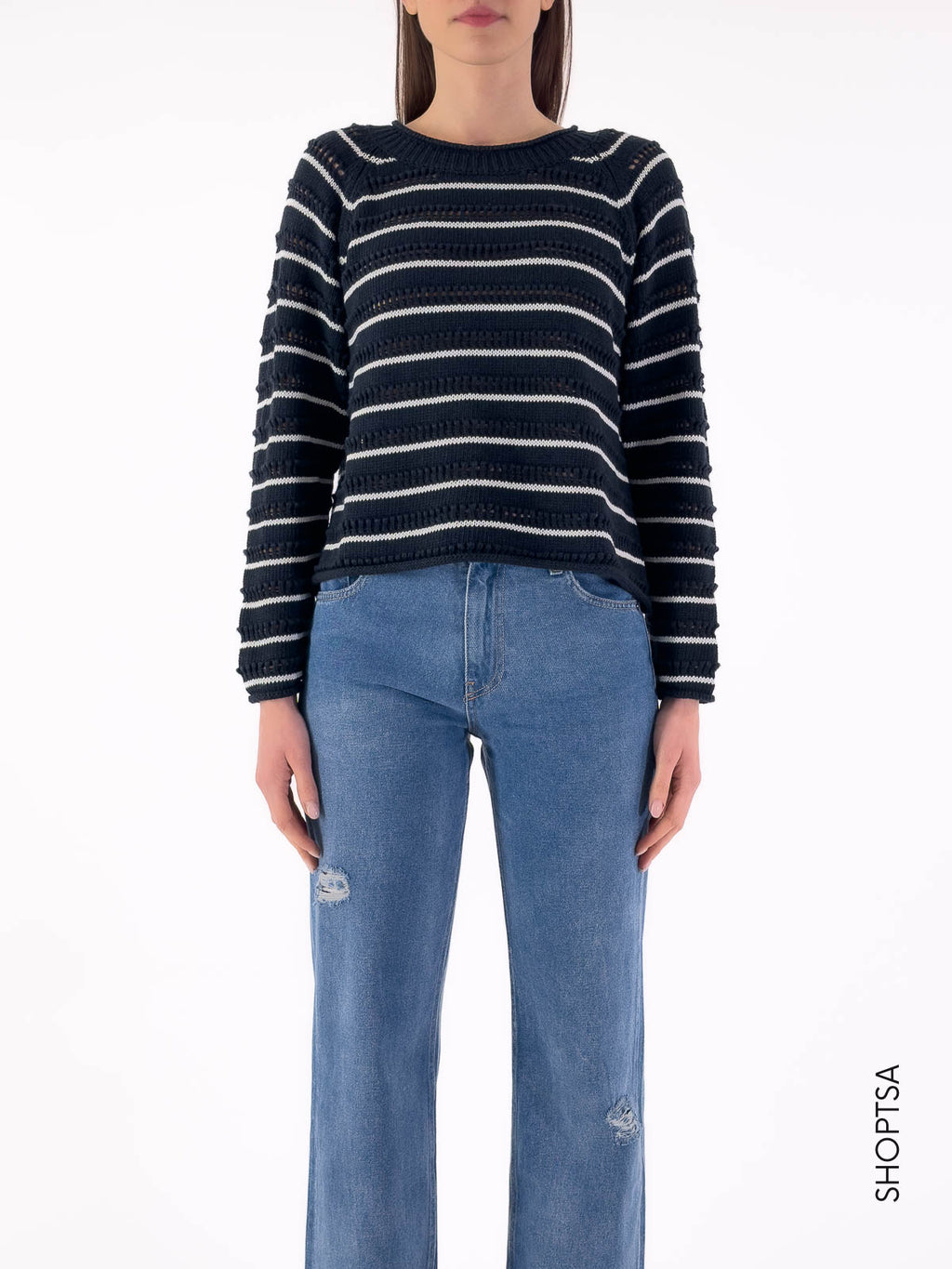 Maglione marinière 55057 - Vicolo - Vicolo - shopTSa