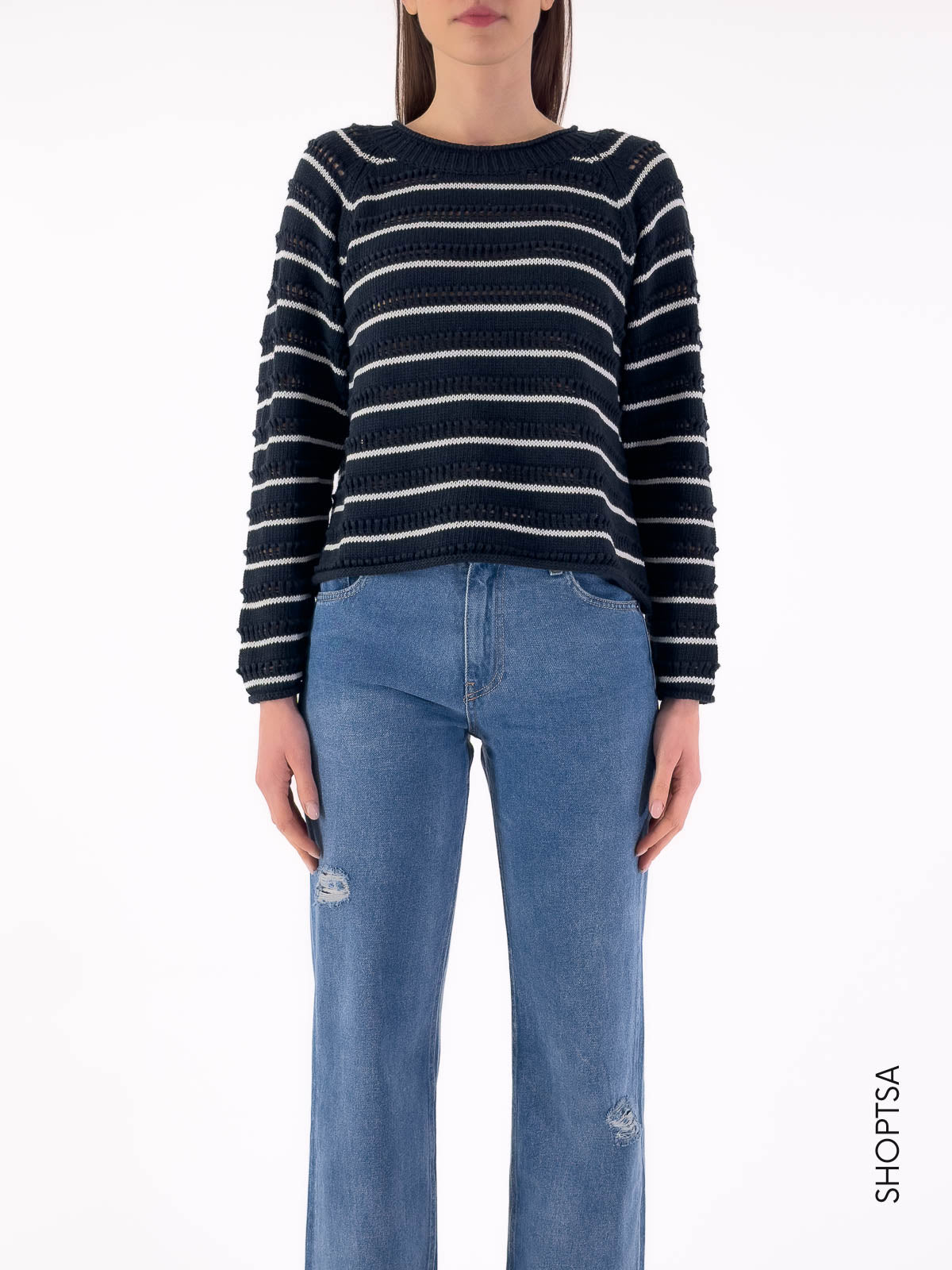 Maglione marinière 55057 - Vicolo - Vicolo - shopTSa